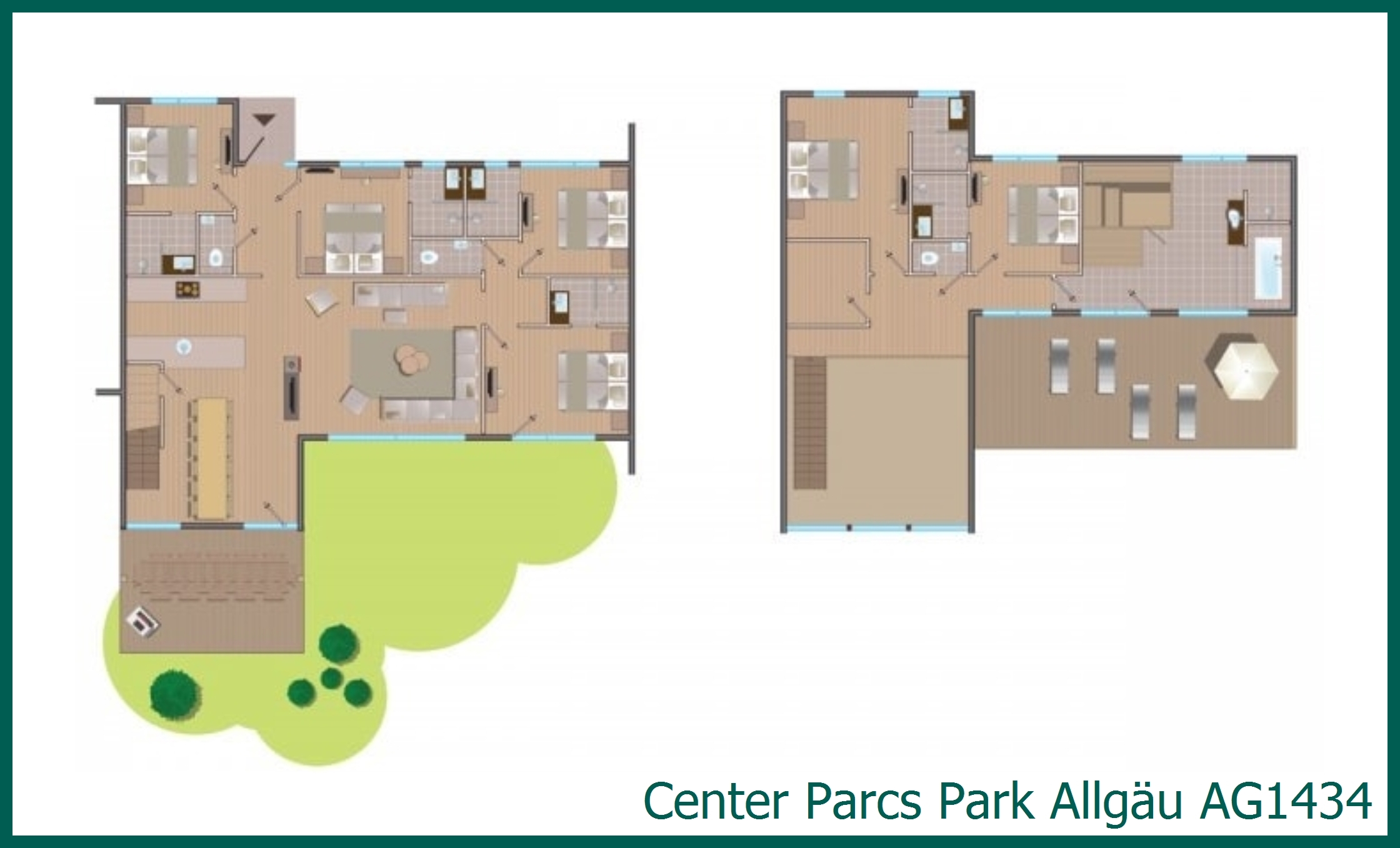 Exclusive-Ferienhaus AG1434 in Park Allgäu