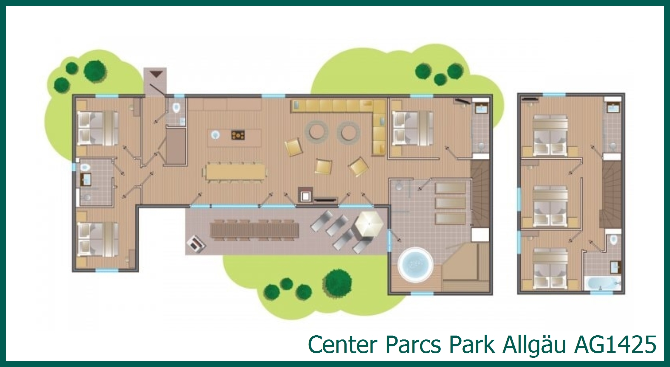 Cottage VIP AG1425 à Park Allgäu
