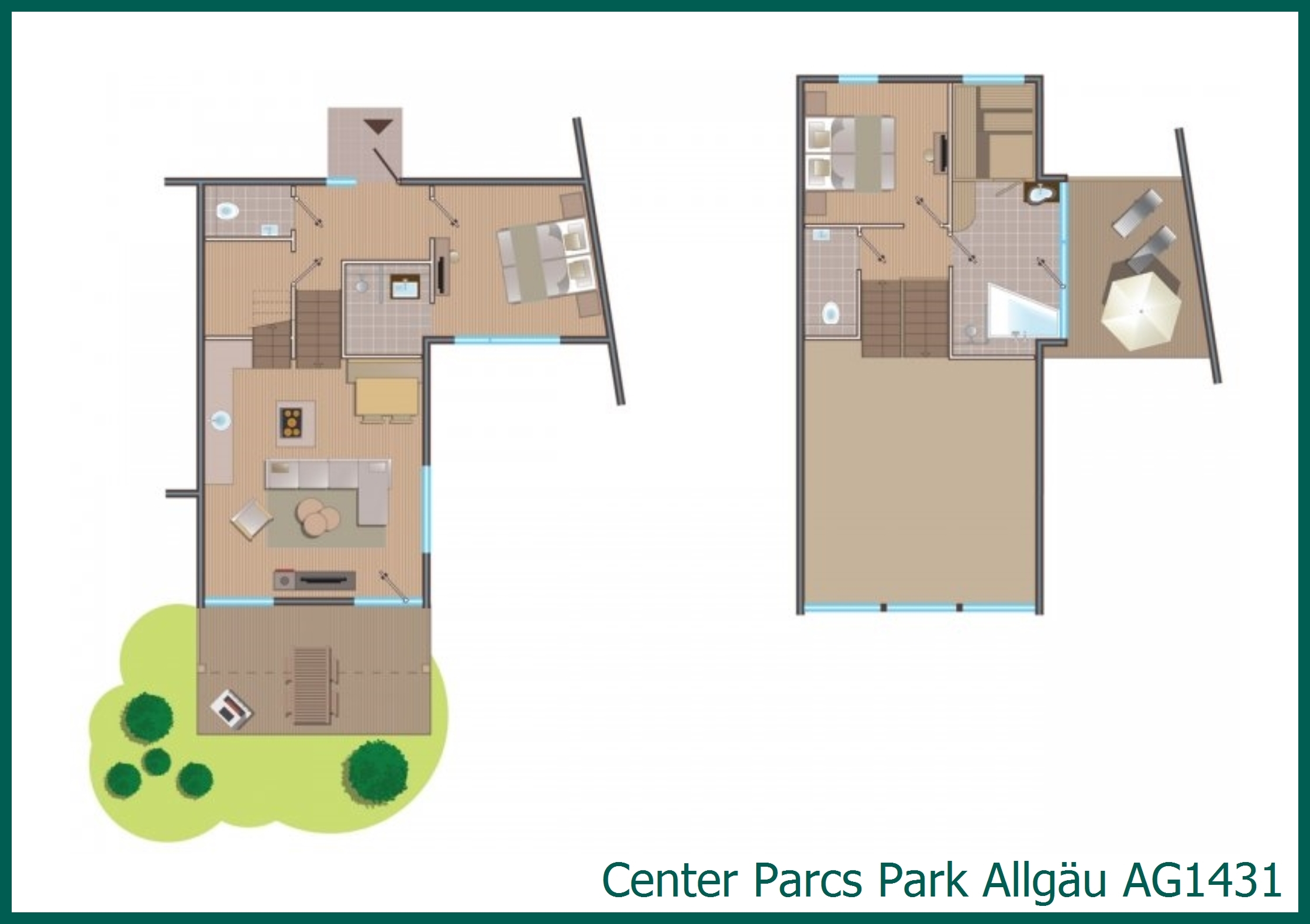 Cottage Exclusive AG1431 à Park Allgäu