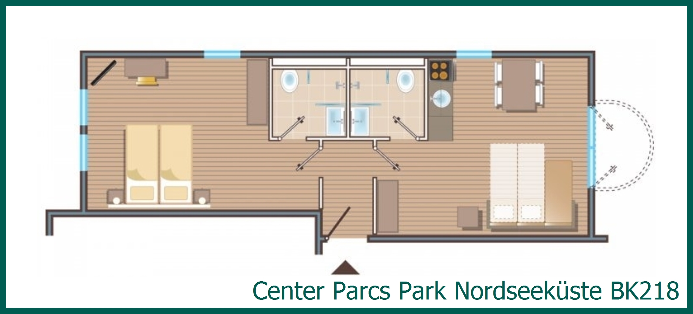 Comfort-Apartment BK218 in Park Nordseeküste
