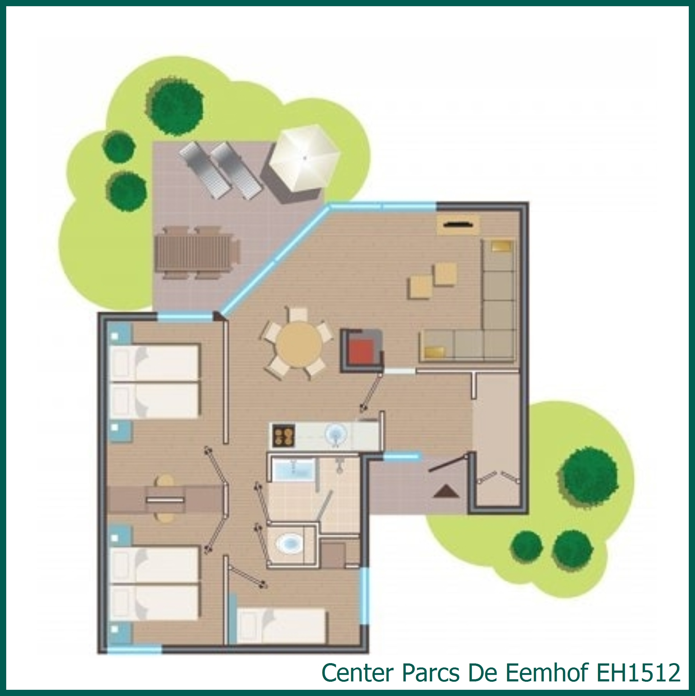 Cottage Comfort EH1512 à De Eemhof