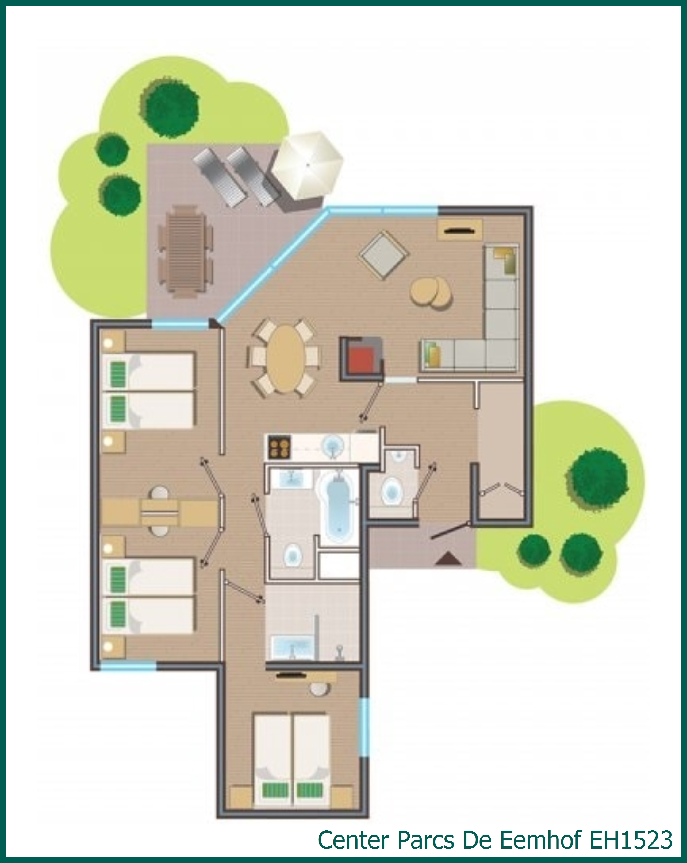 Cottage Premium EH1523 à De Eemhof