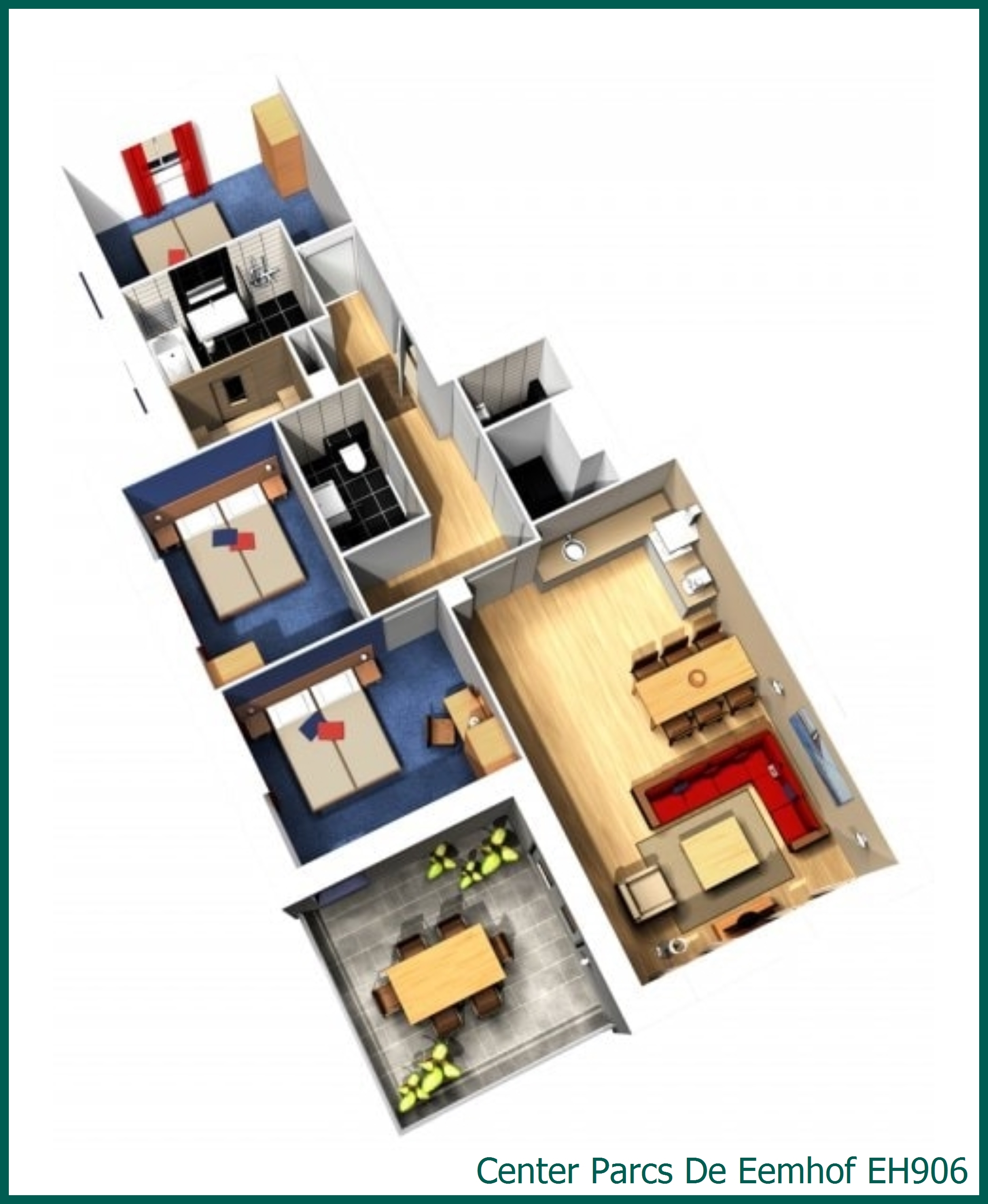 Appartement Waterfrontsuite VIP EH906 à De Eemhof