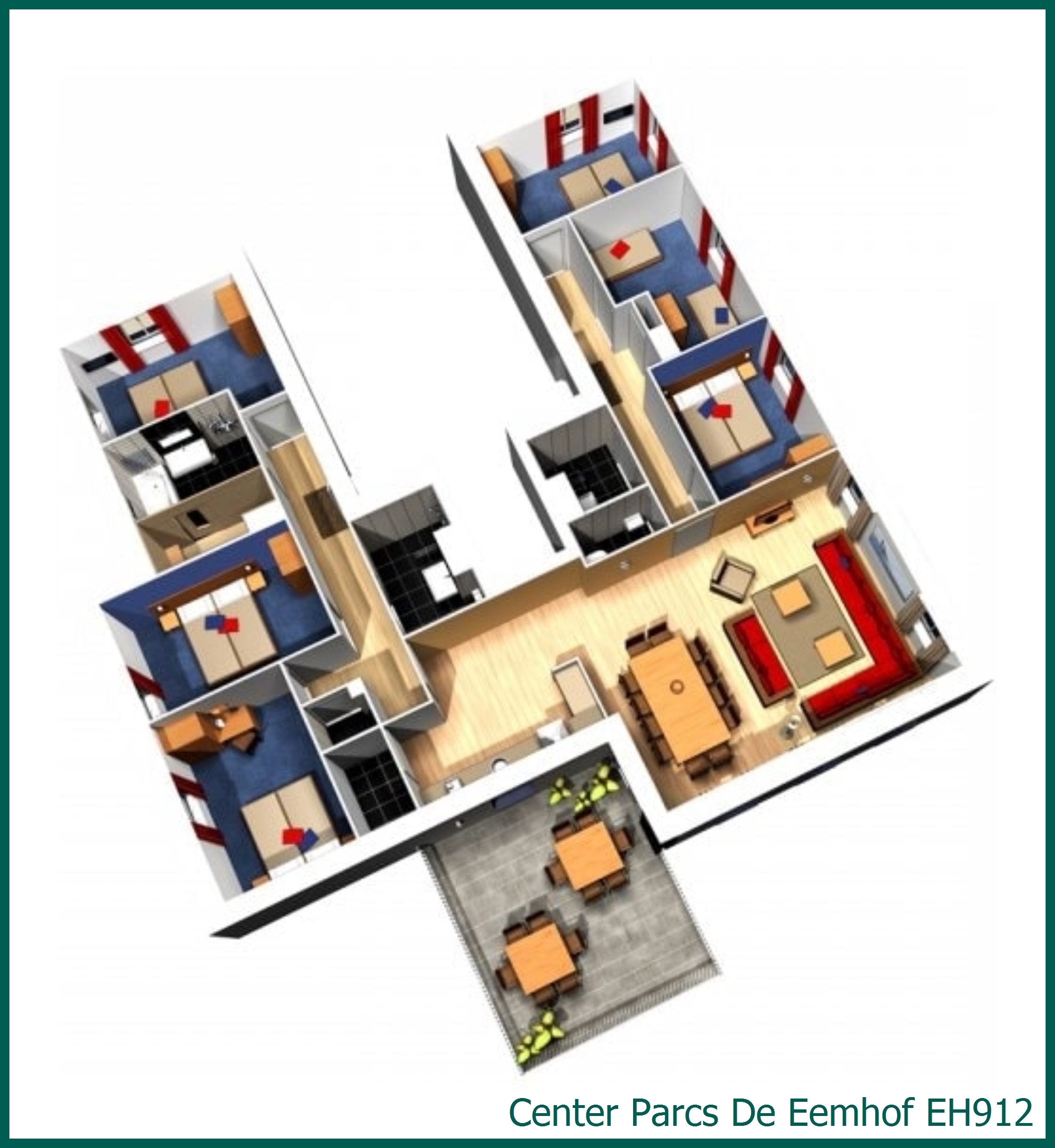 Appartement Waterfrontsuite VIP EH912 à De Eemhof