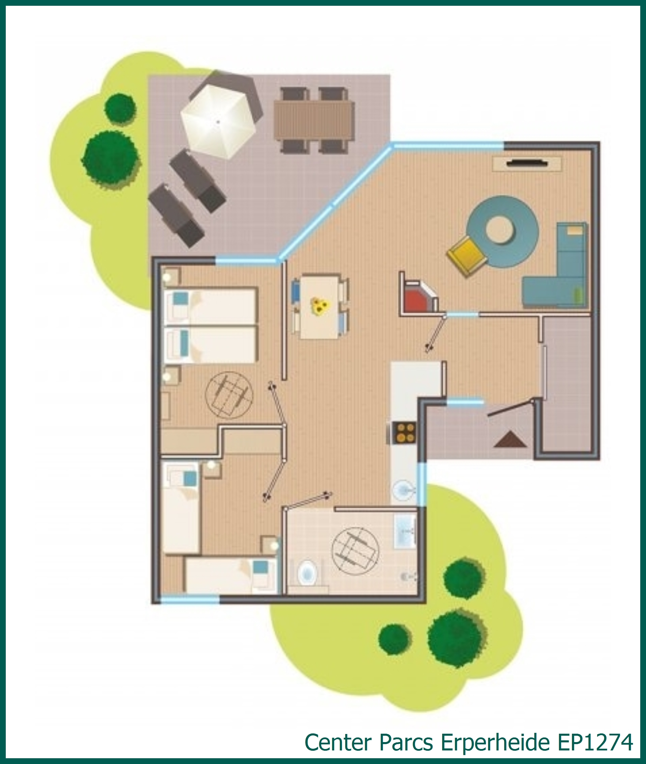Cottage Premium PMR EP1274 à Erperheide