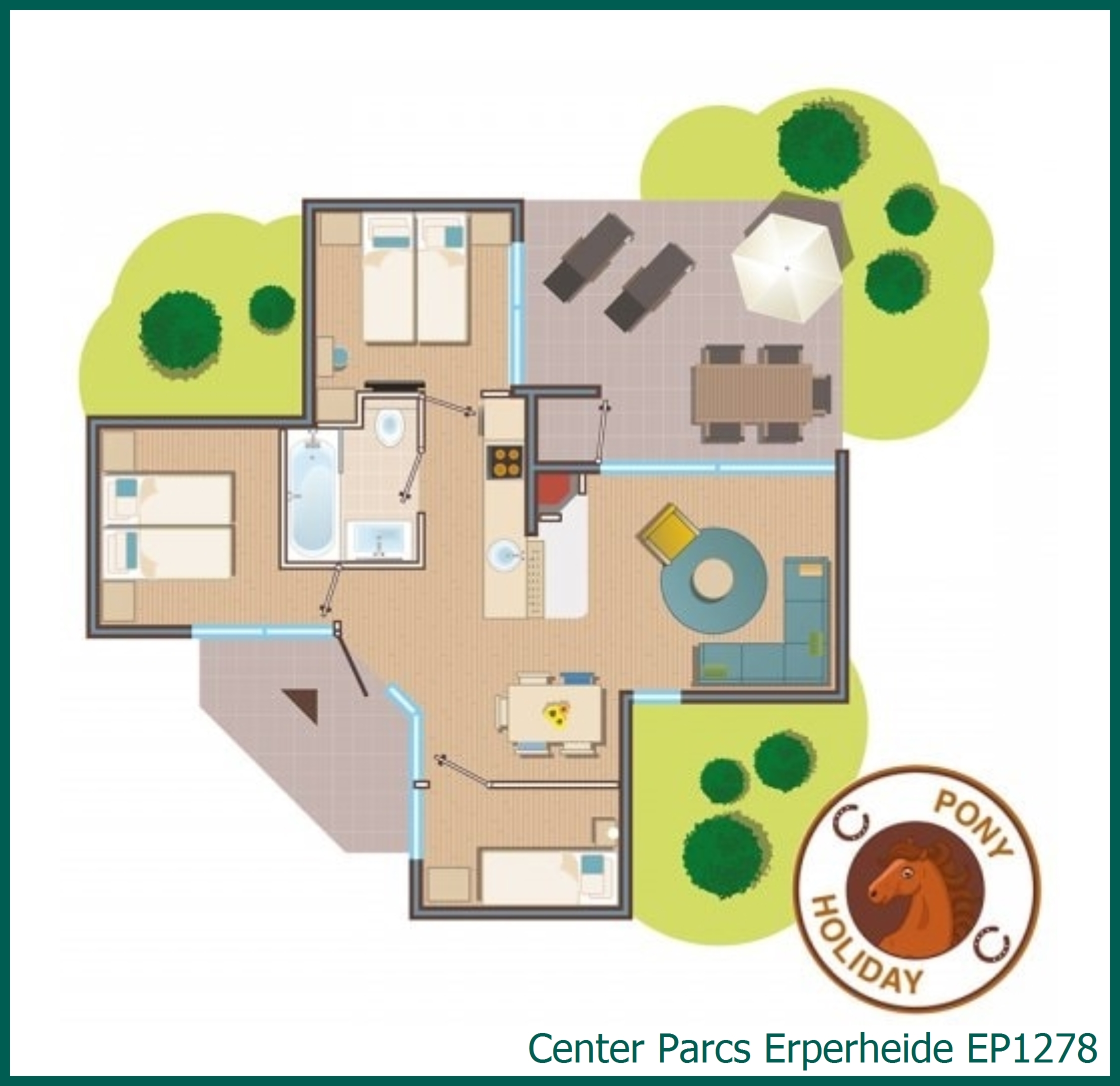 Cottage Poney EP1278 à Erperheide