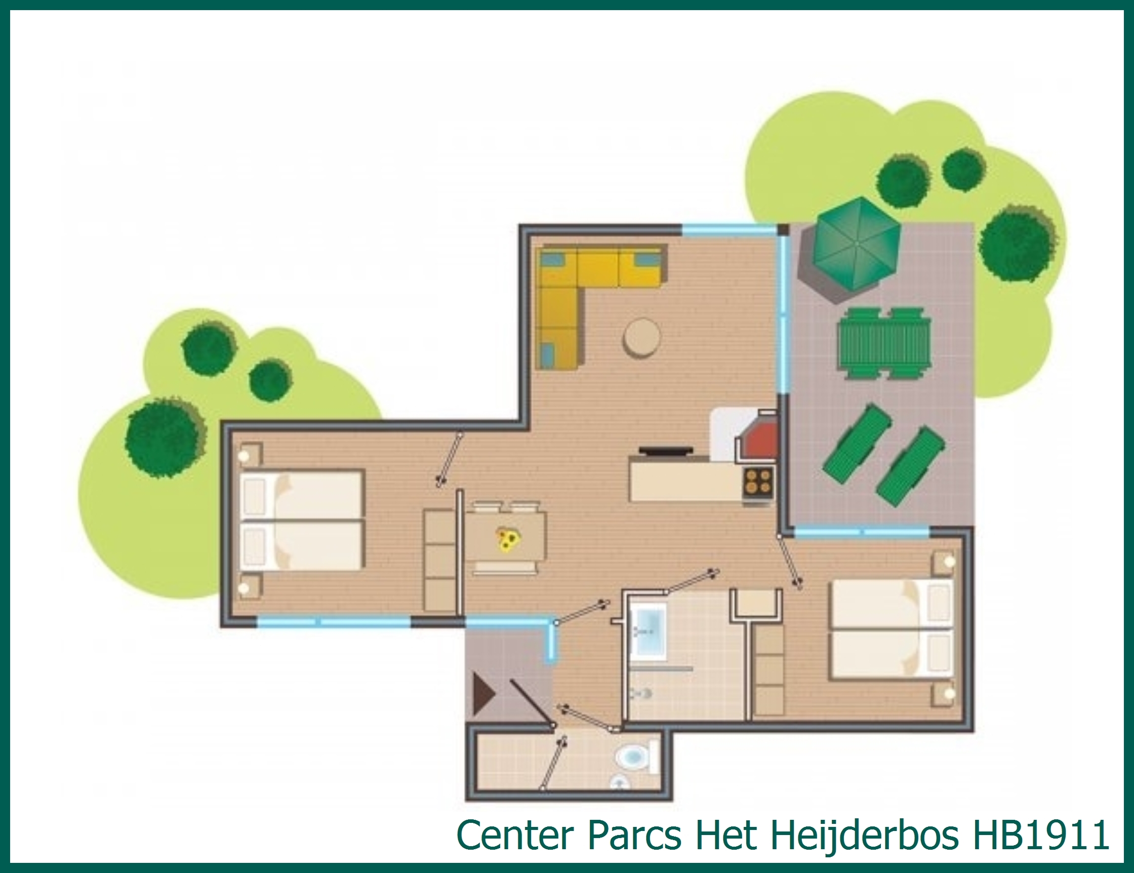 Cottage Comfort HB1911 à Het Heijderbos
