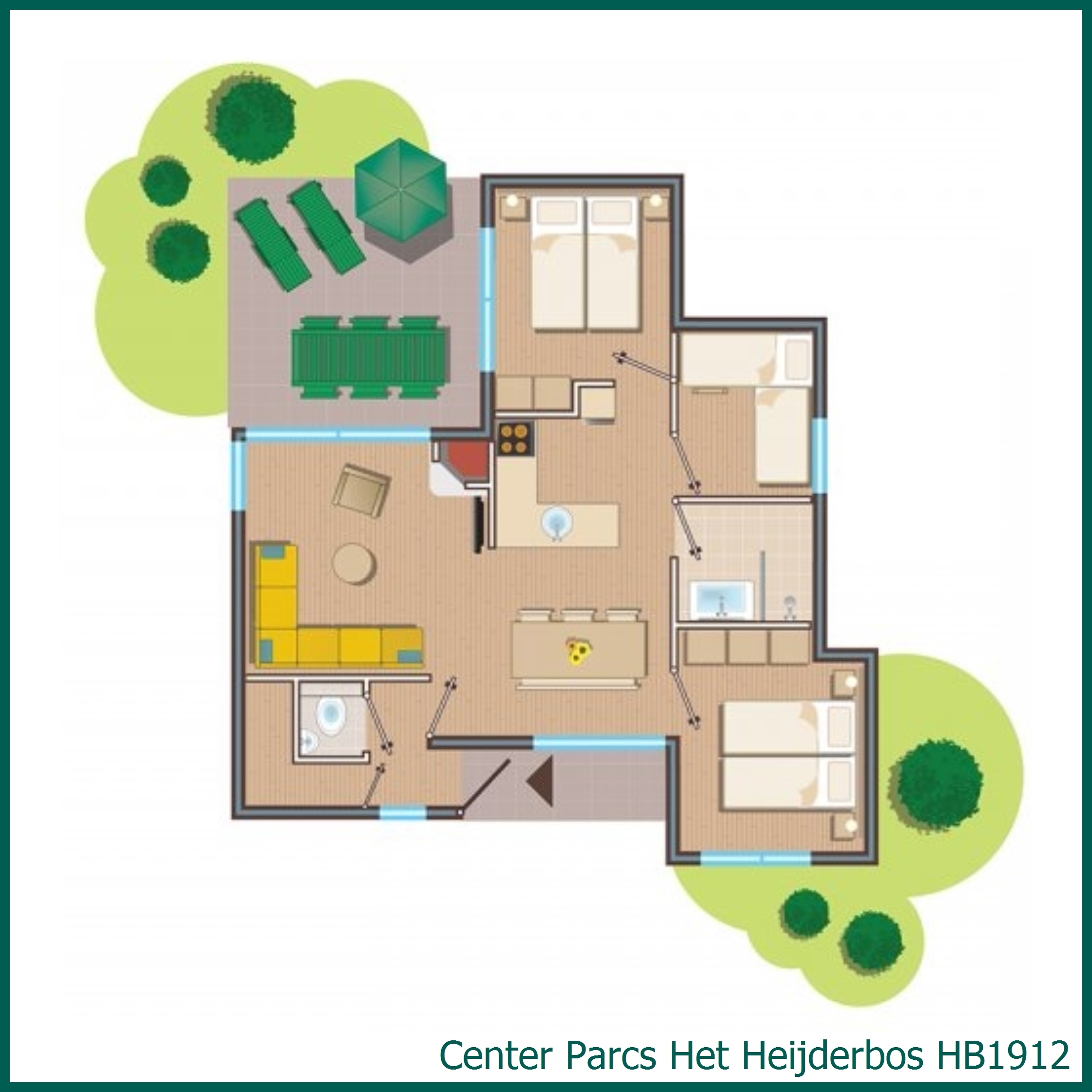 Cottage Comfort HB1912 à Het Heijderbos