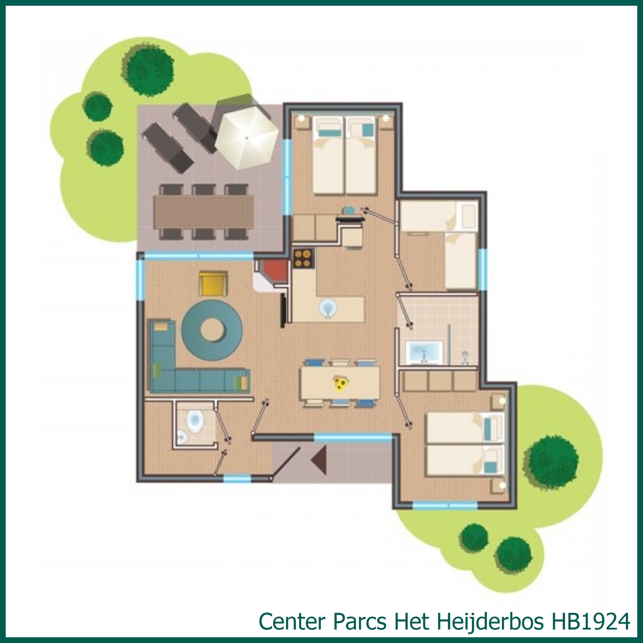 Cottage Premium HB1924 à Het Heijderbos