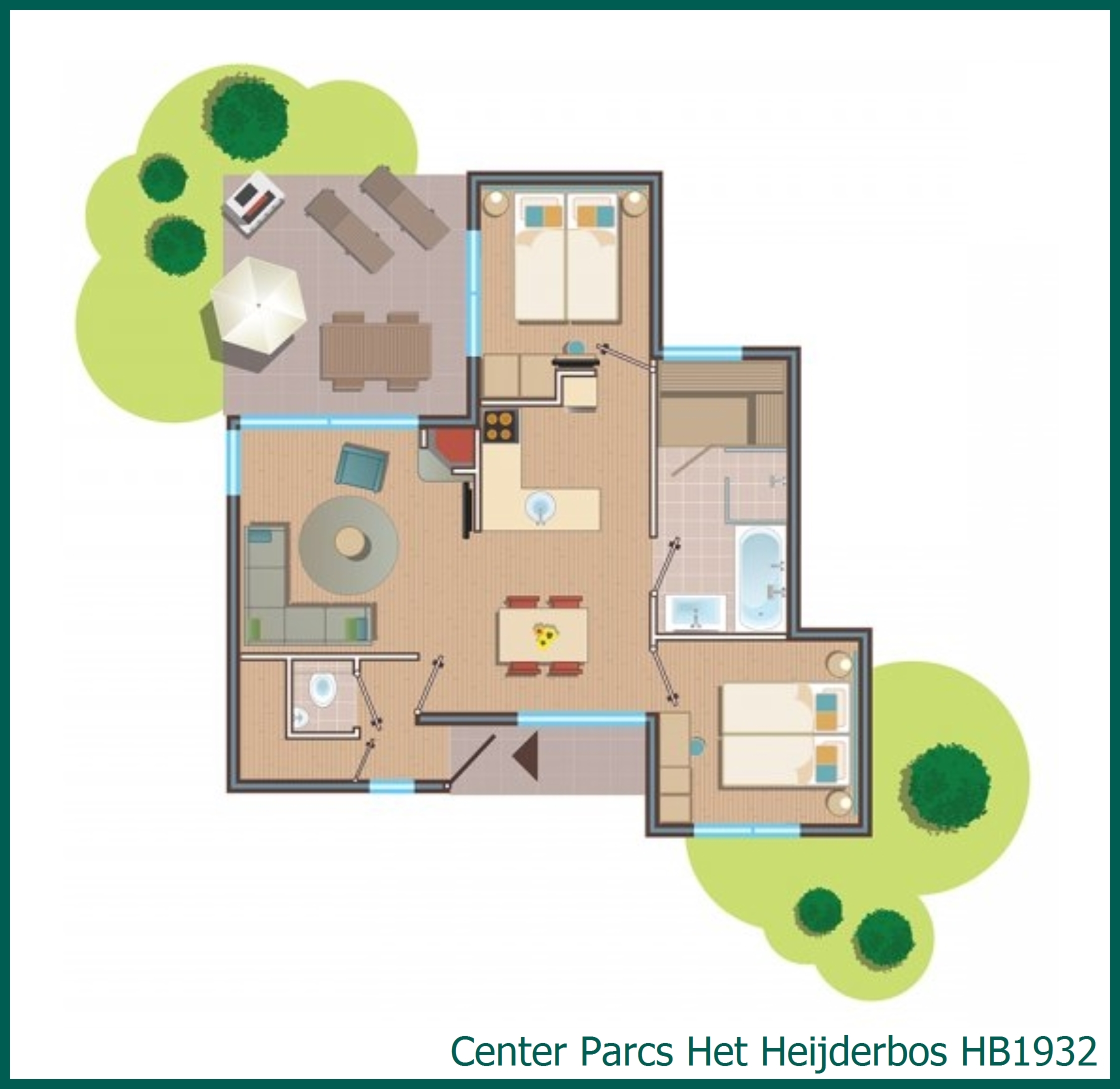 Cottage VIP HB1932 à Het Heijderbos