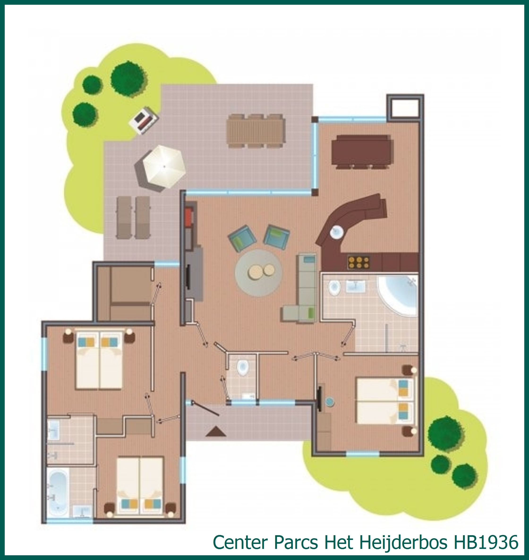 Cottage Eden VIP HB1936 à Het Heijderbos