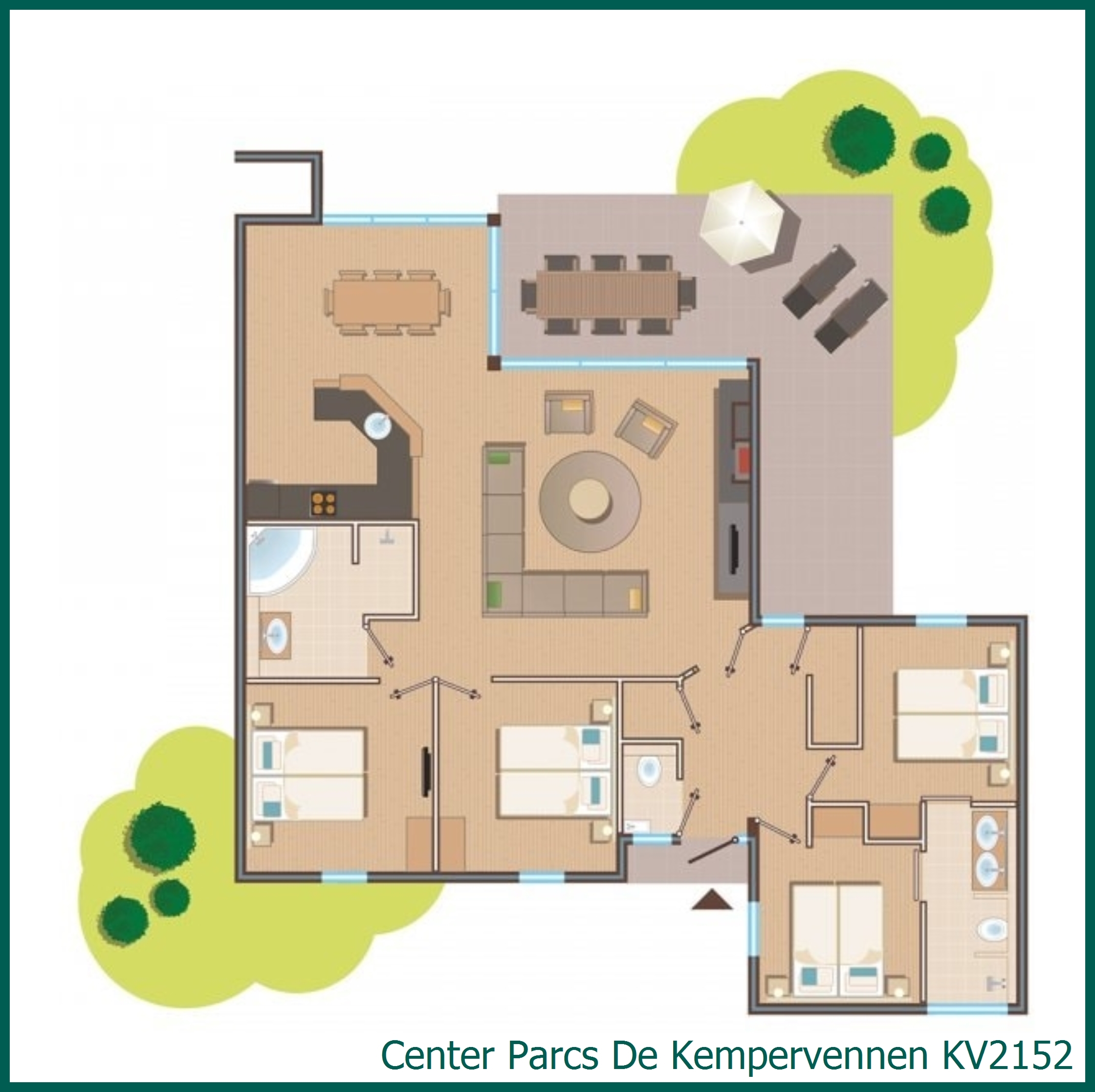 Cottage Eden Premium KV2152 à De Kempervennen