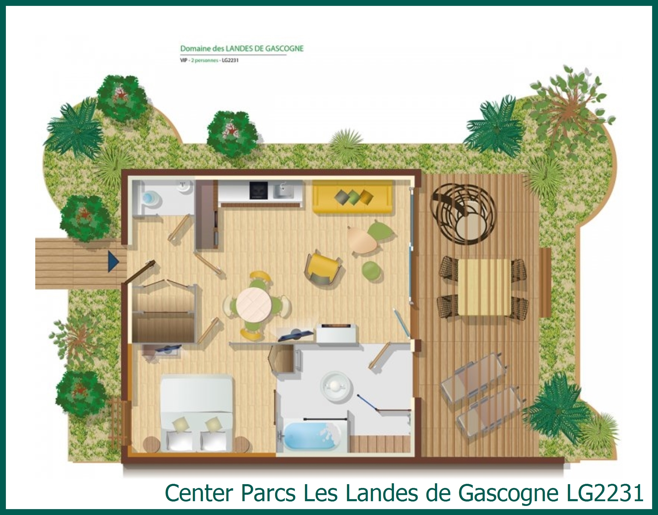 VIP-Ferienhaus LG2231 in Les Landes de Gascogne