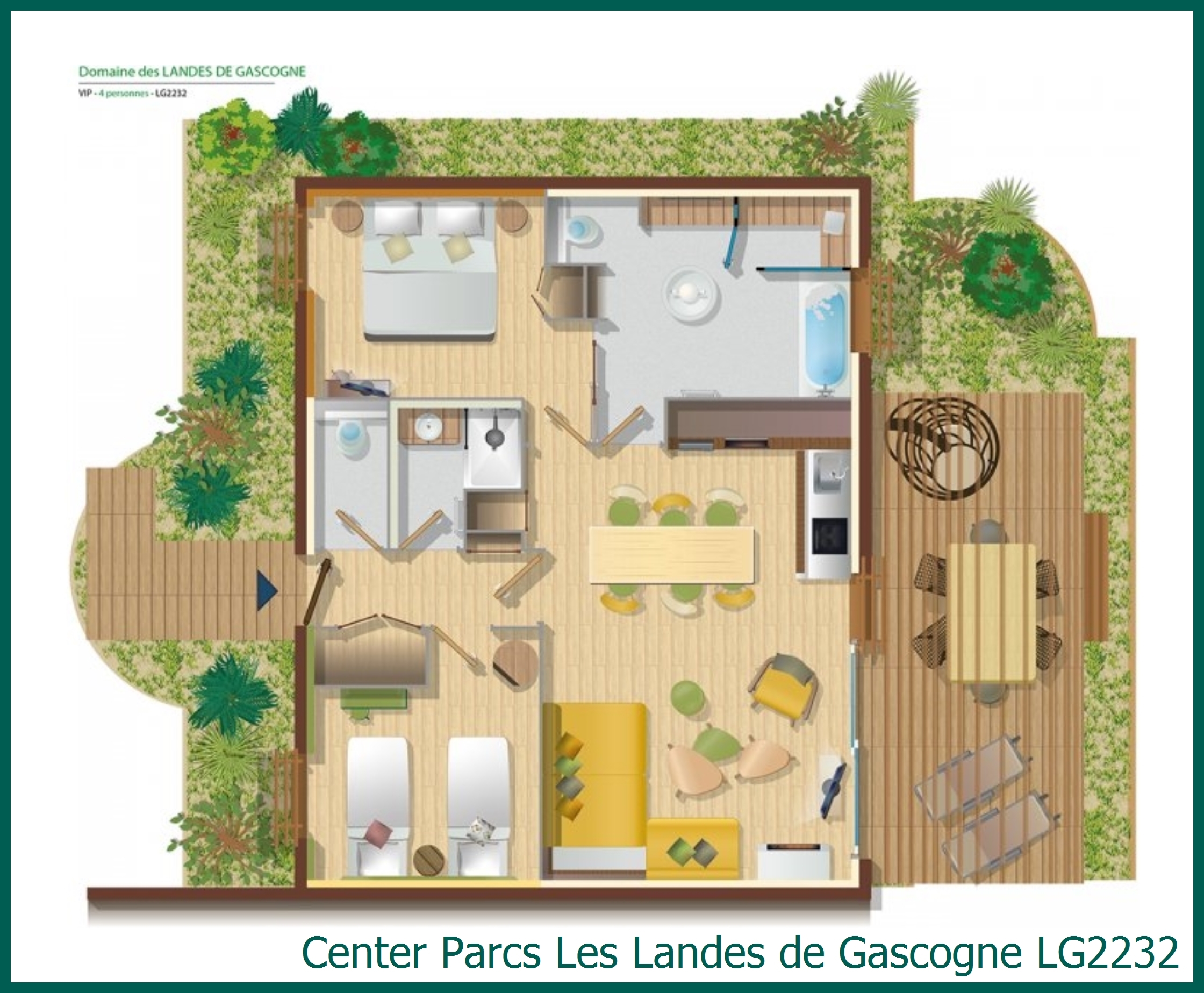 VIP-Ferienhaus LG2232 in Les Landes de Gascogne