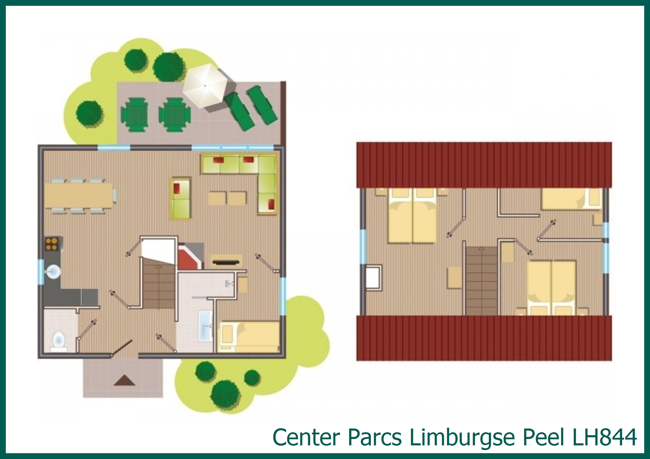 Comfort-Ferienhaus LH844 in Limburgse Peel