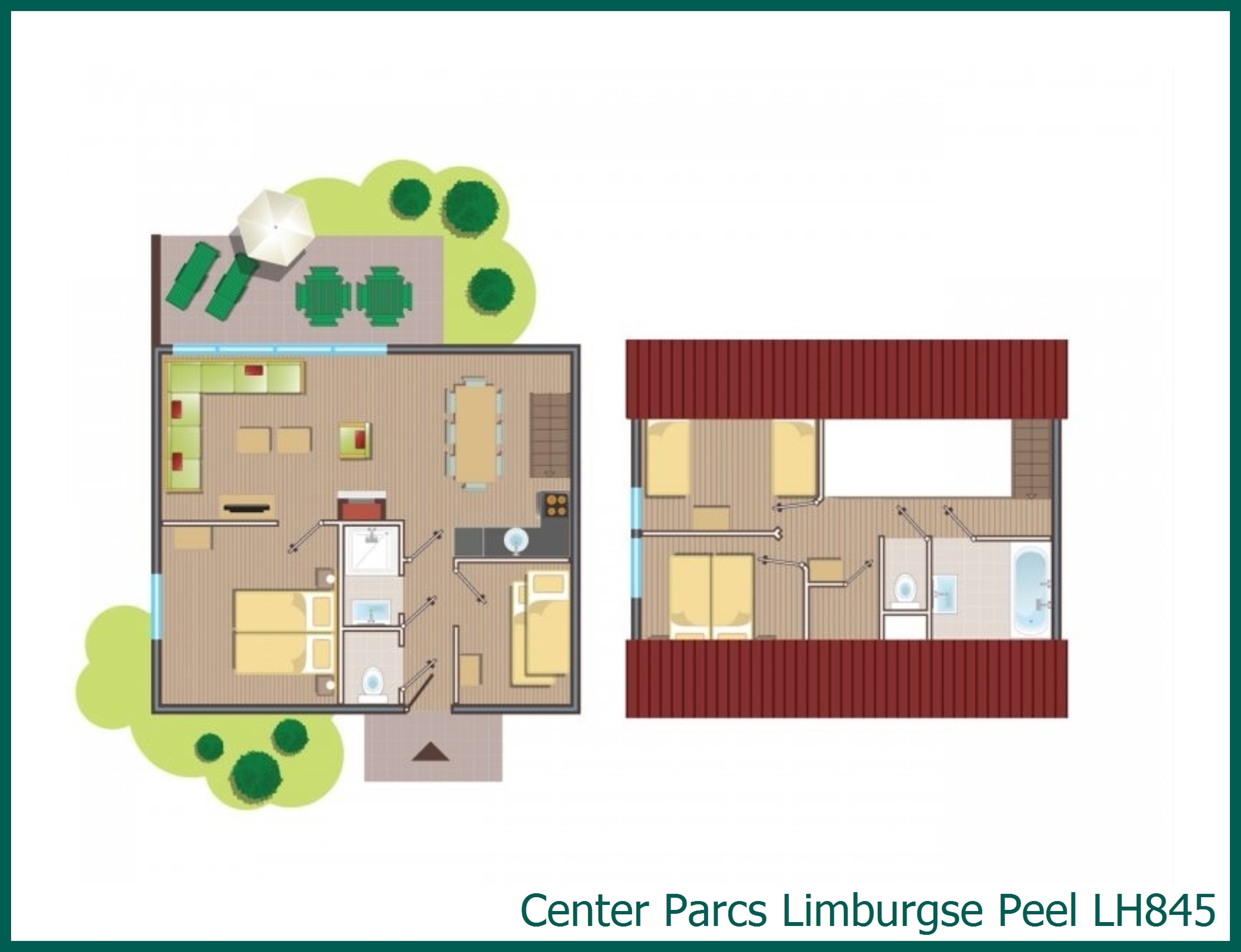 Comfort-Ferienhaus LH845 in Limburgse Peel
