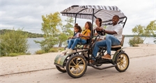 Familienfahrrad in Center Parcs Limburgse Peel
