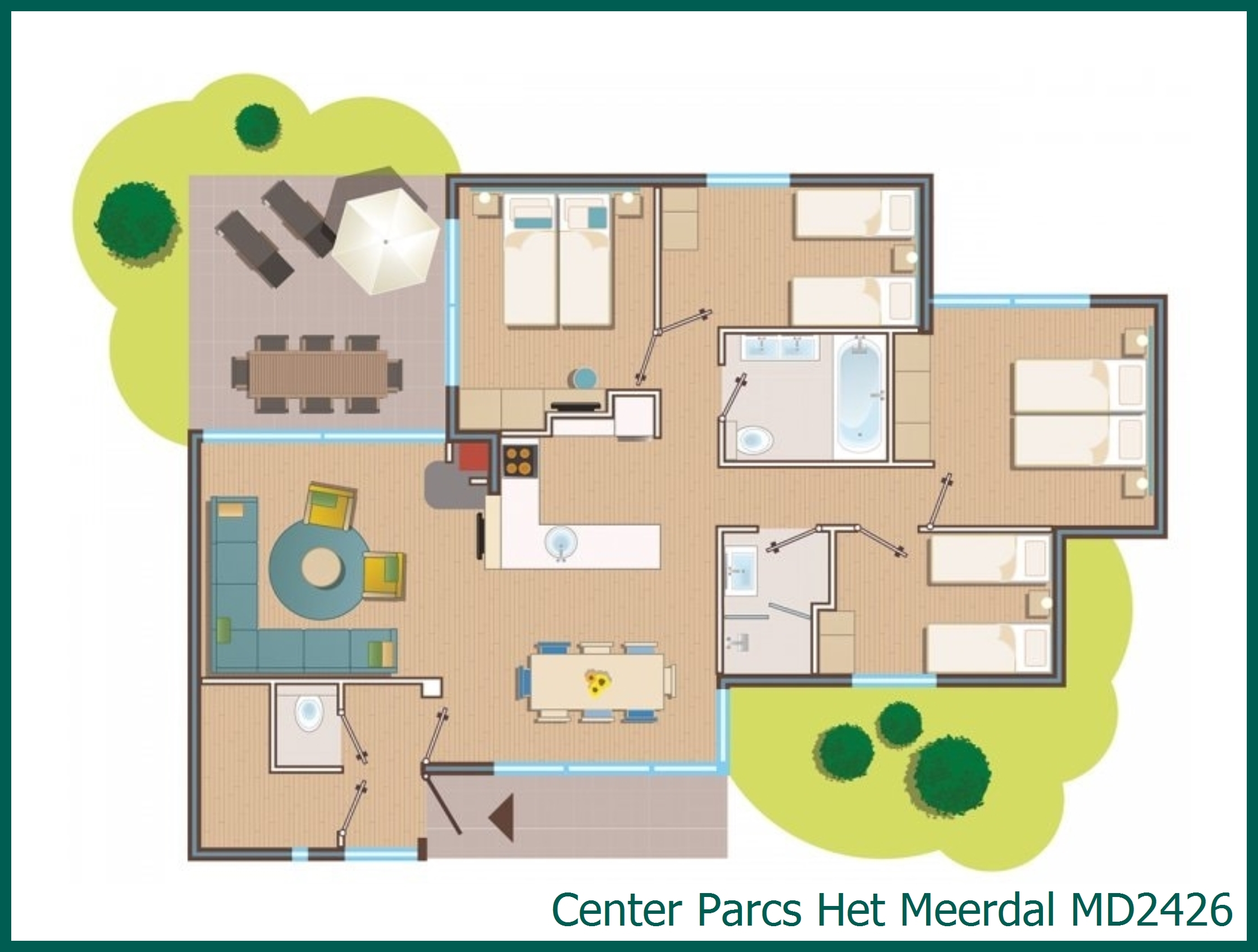 Cottage Premium MD2426 à Het Meerdal
