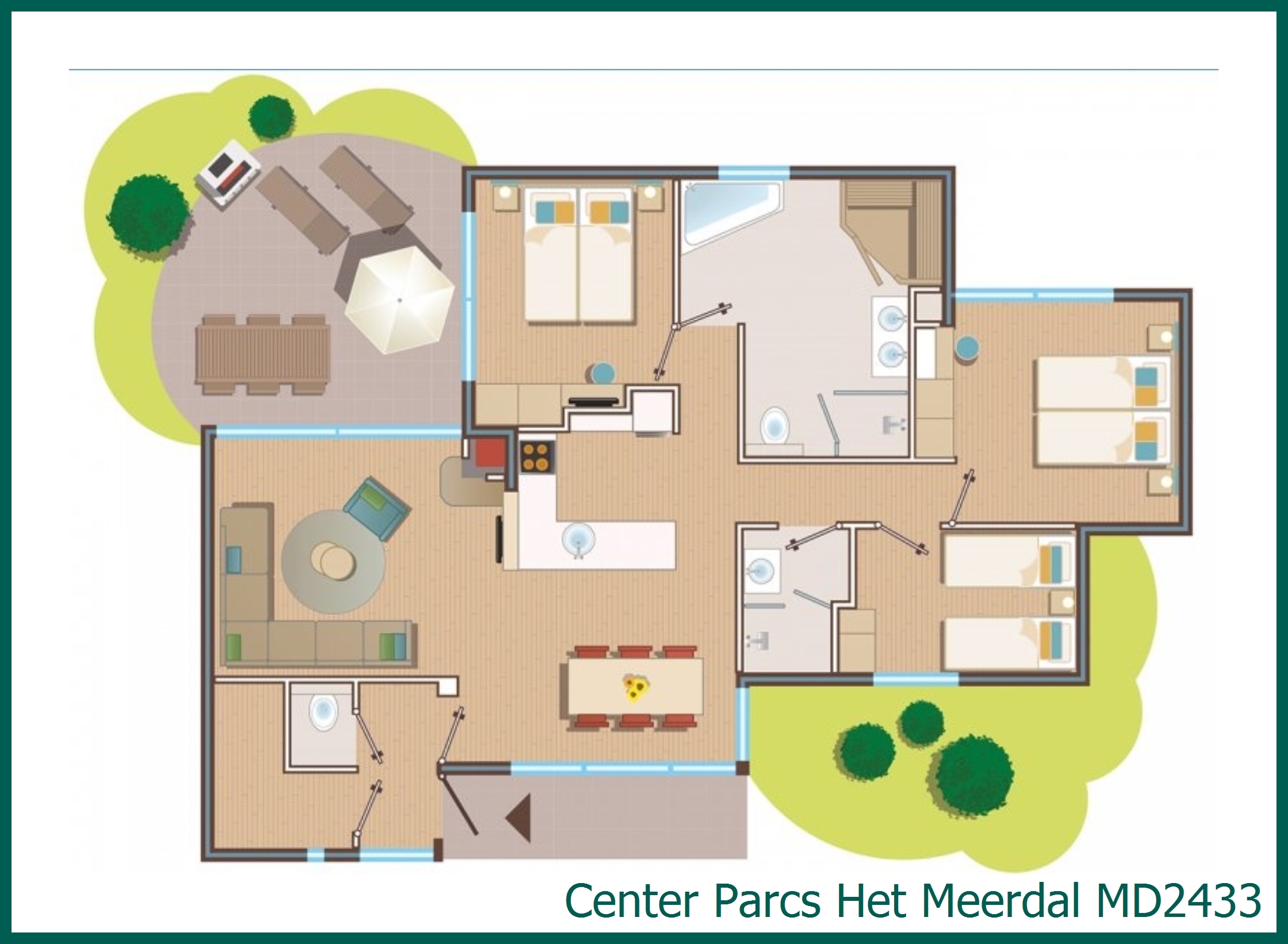 Cottage VIP MD2433 à Het Meerdal