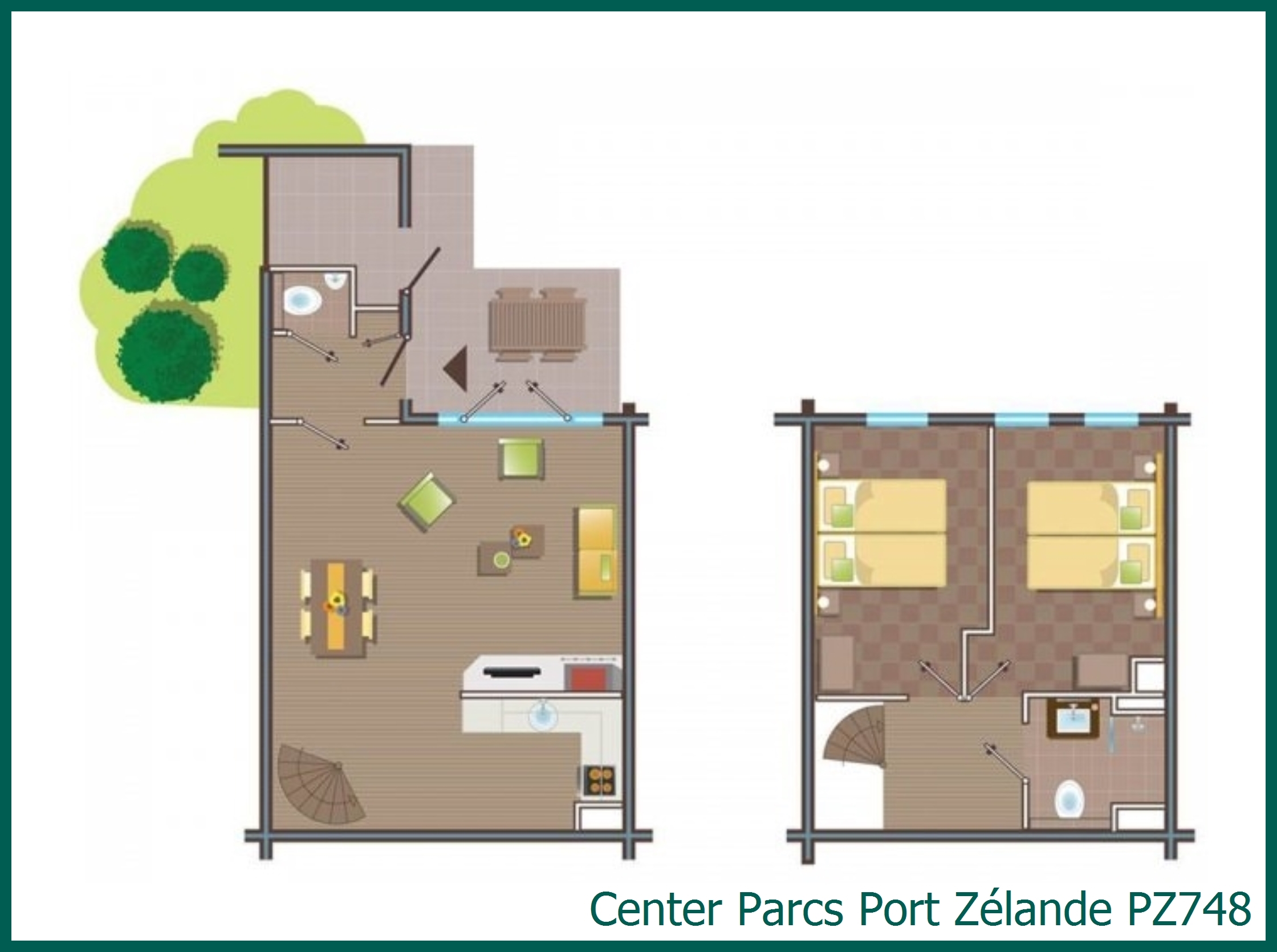 Premium-Ferienhaus PZ748 in Port Zélande