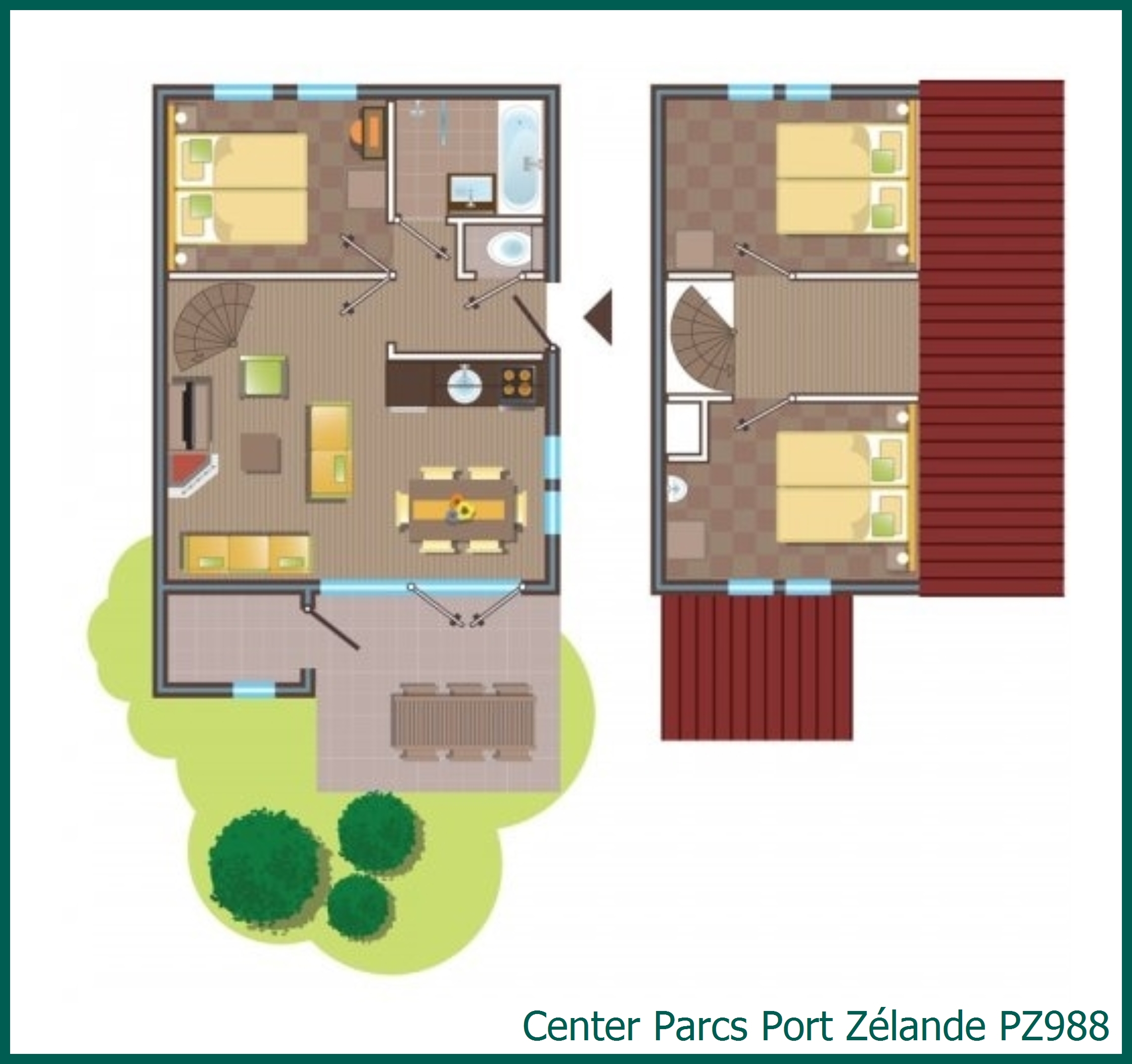 Cottage Premium PMR PZ988 à Port Zélande