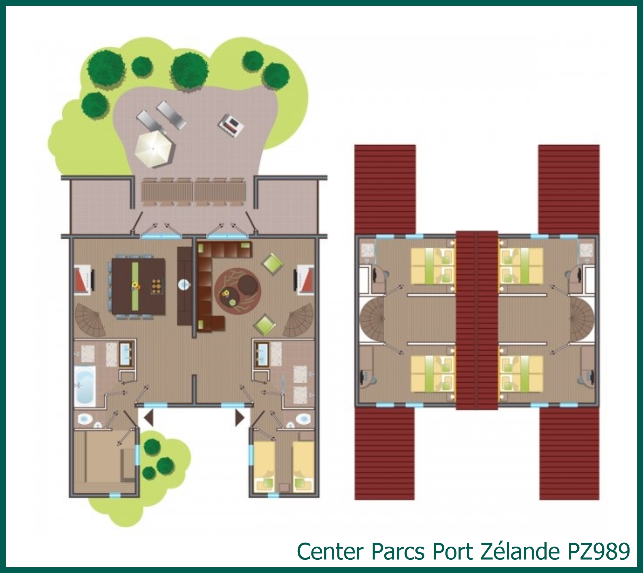 Cottage VIP PZ989 à Port Zélande