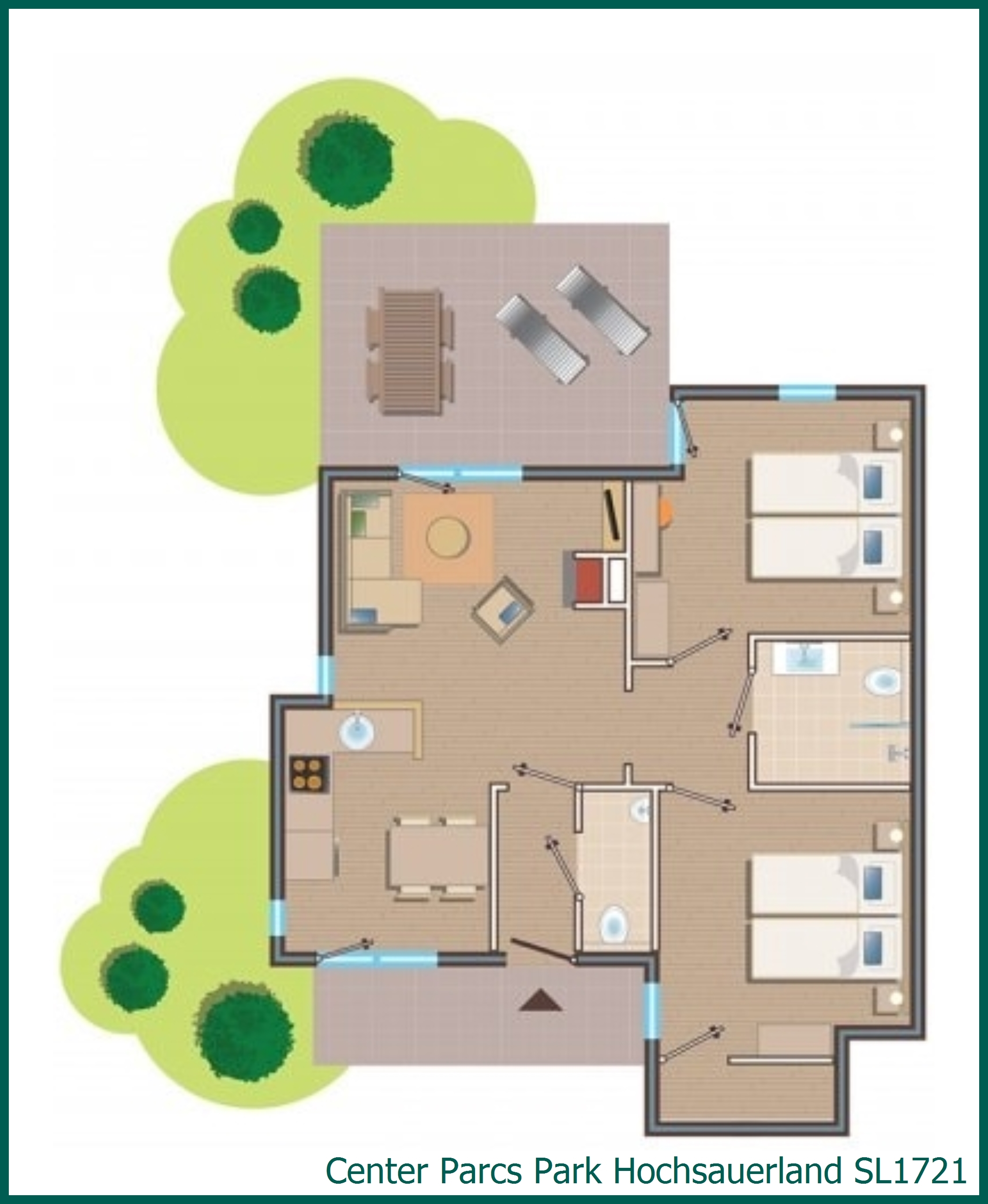 Premium-Ferienhaus SL1721 in Park Hochsauerland