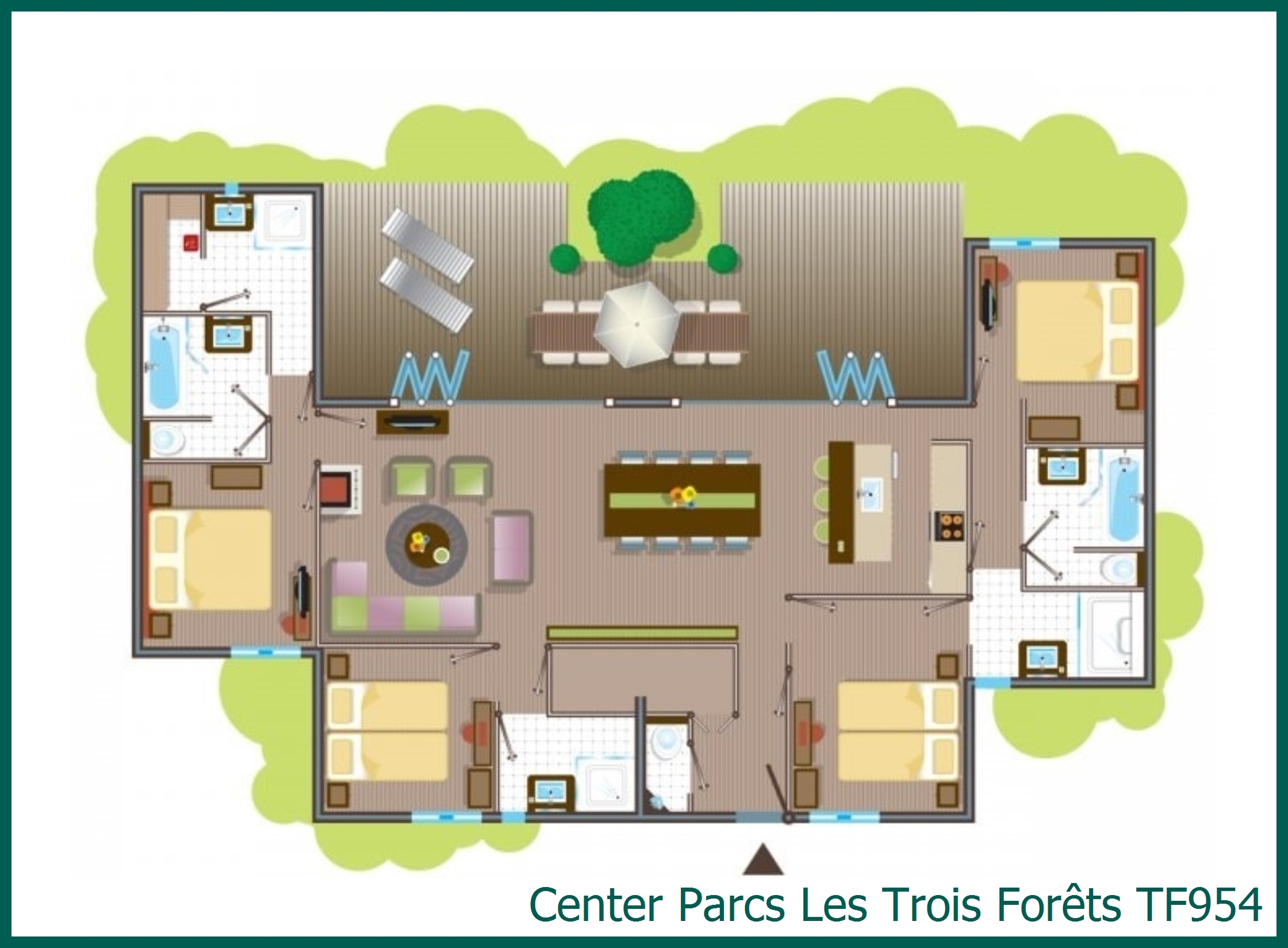 Cottage VIP TF954 à Les Trois Forêts