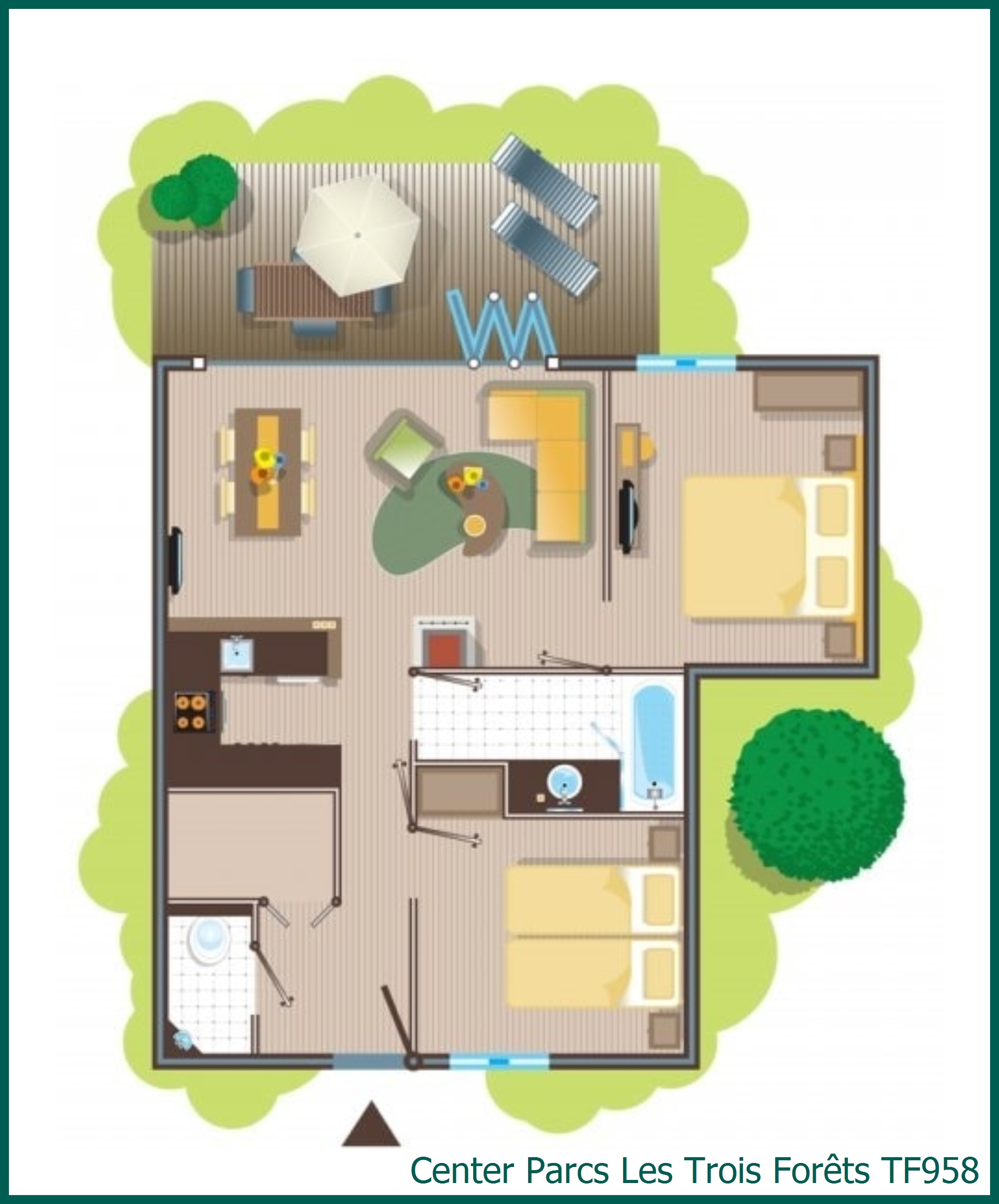 Cottage Premium TF958 à Les Trois Forêts