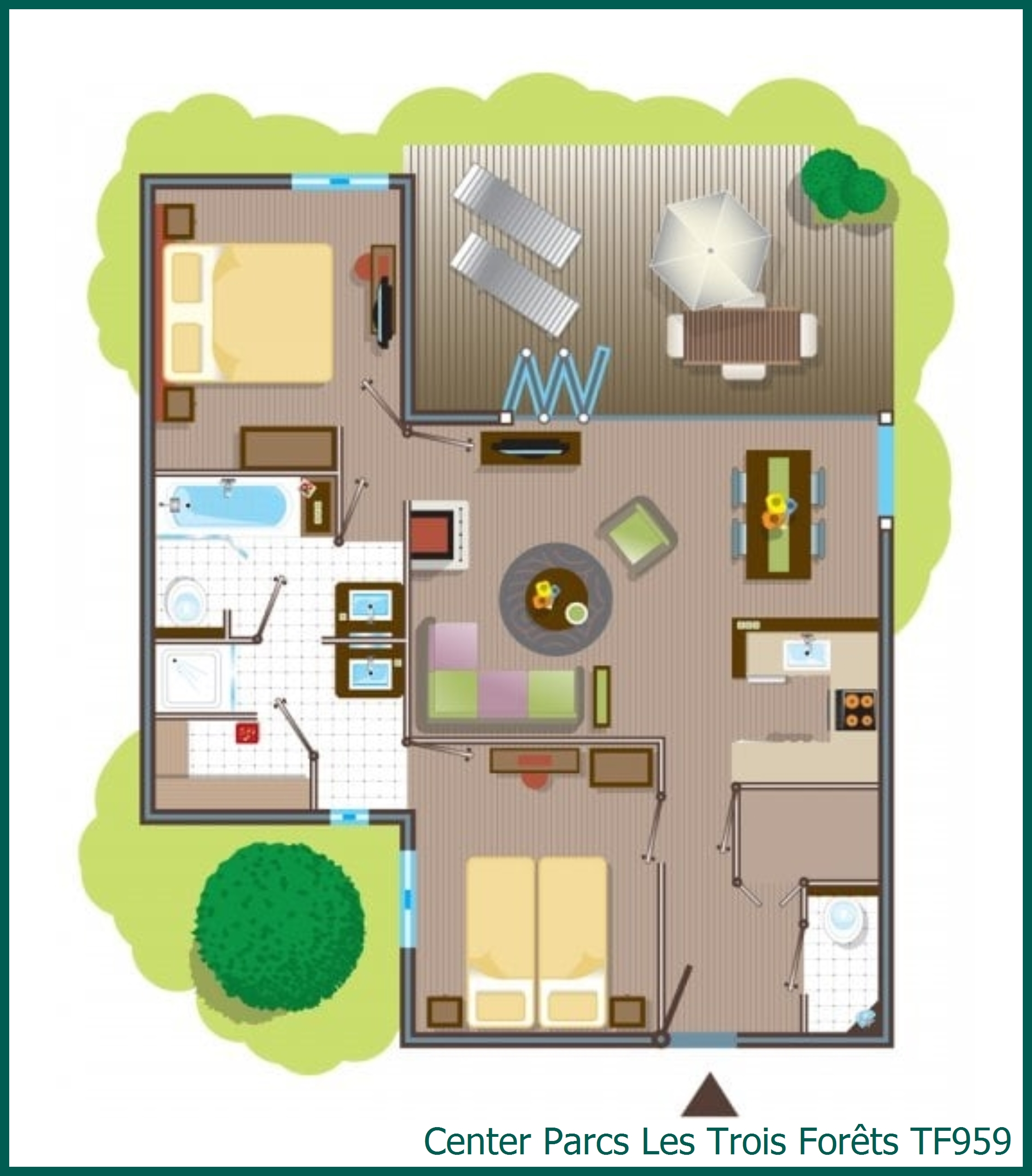 Cottage VIP TF959 à Les Trois Forêts