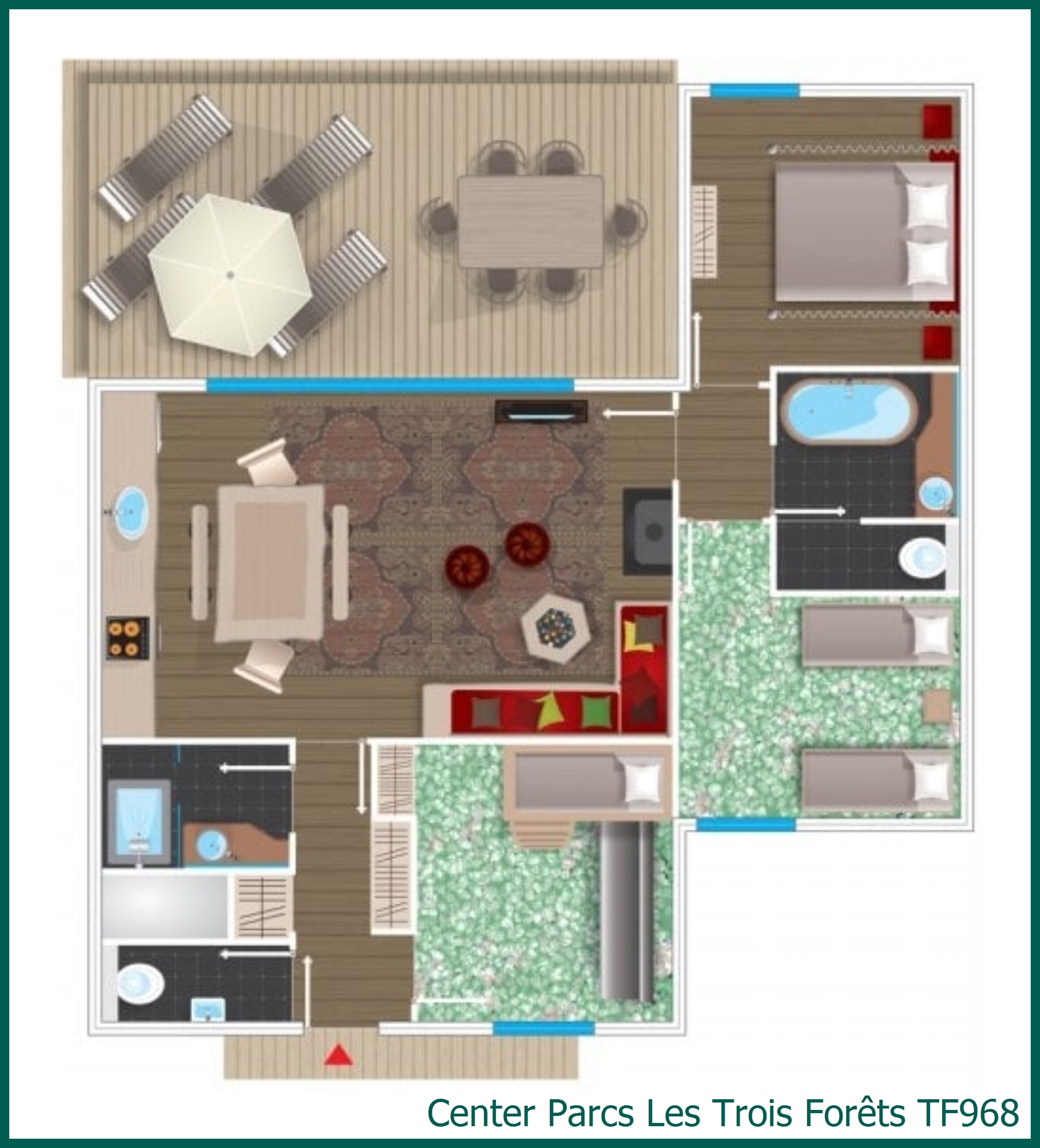 Cottage Aventure TF968 à Les Trois Forêts