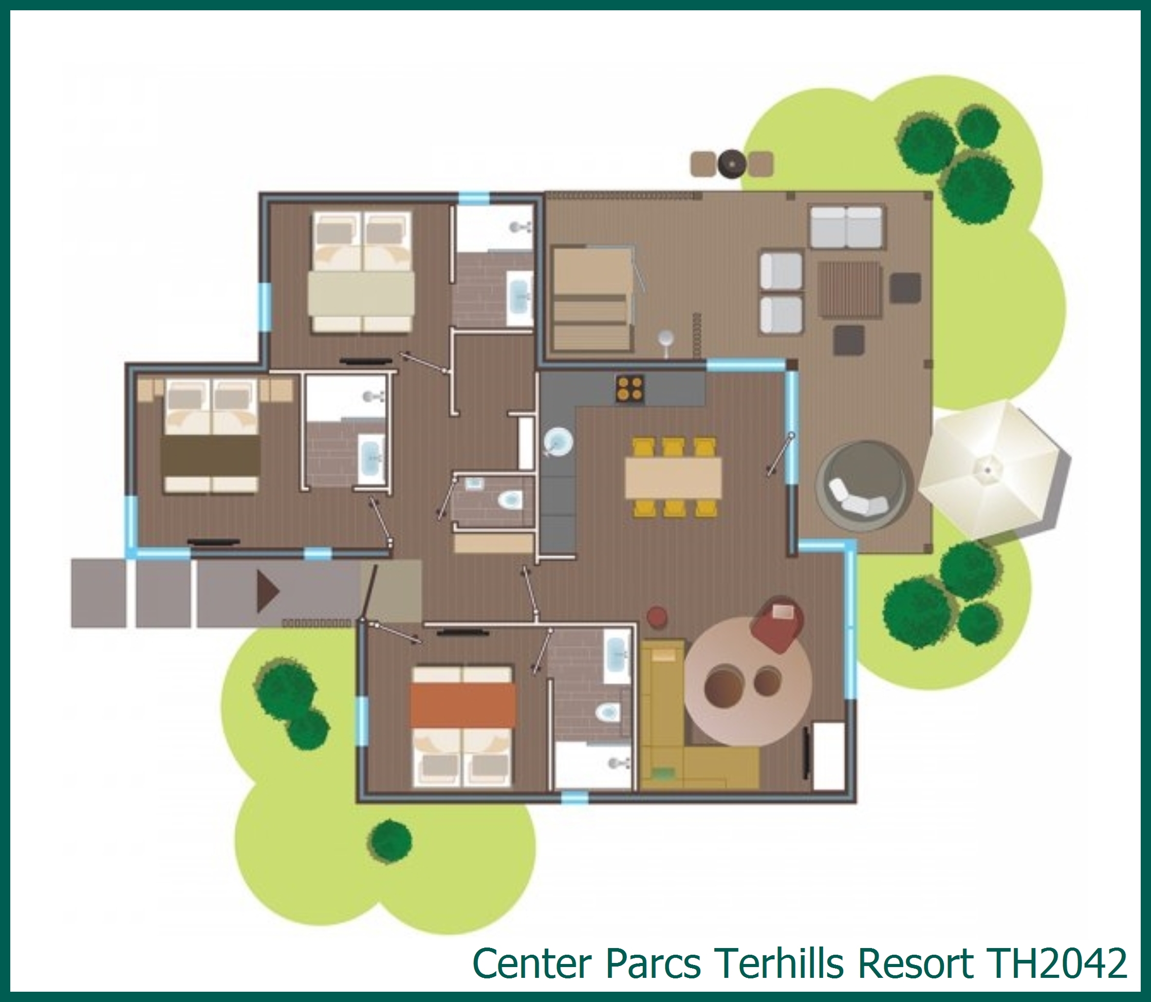 Lakeside-Exclusive-Ferienhaus TH2042 in Terhills Resort