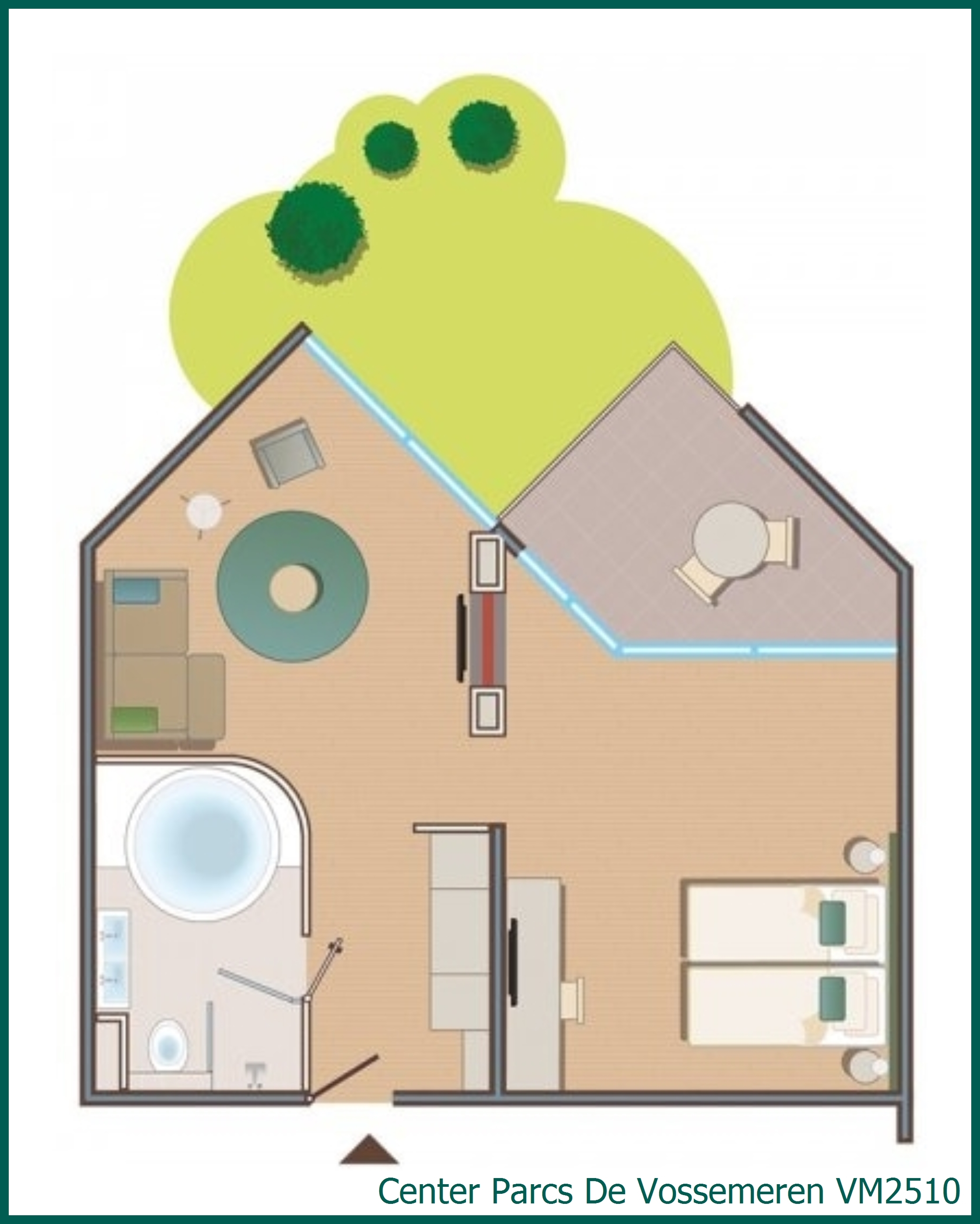 Suite d'hôtel VM2510 à De Vossemeren