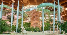 Wassergarten in Center Parcs Villages Nature Paris