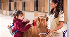 Balade et préparation du poney à Center Parcs Villages Nature Paris