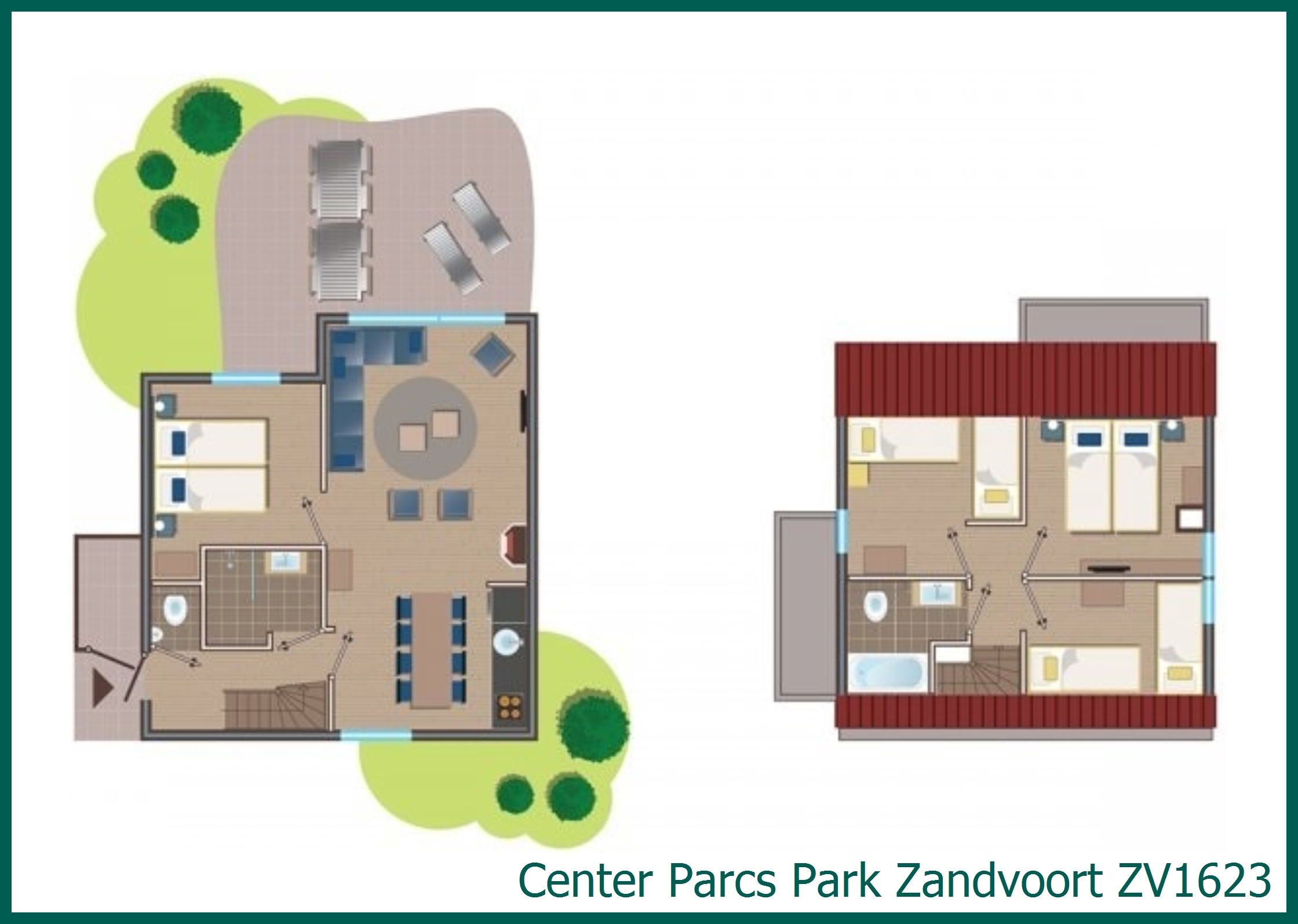 Premium-Ferienhaus ZV1623 in Park Zandvoort