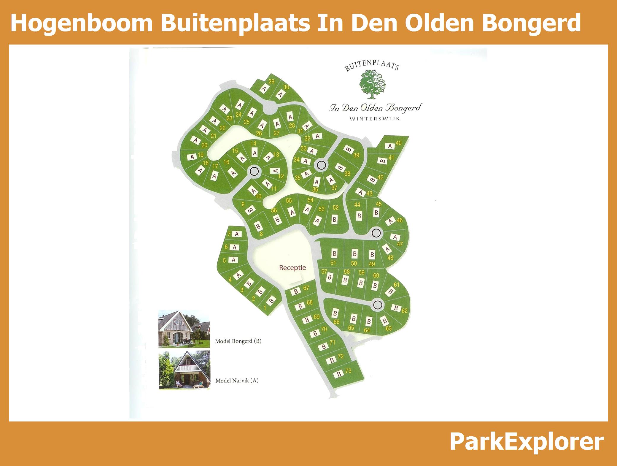 Karte und Lageplan In Den Olden Bongerd