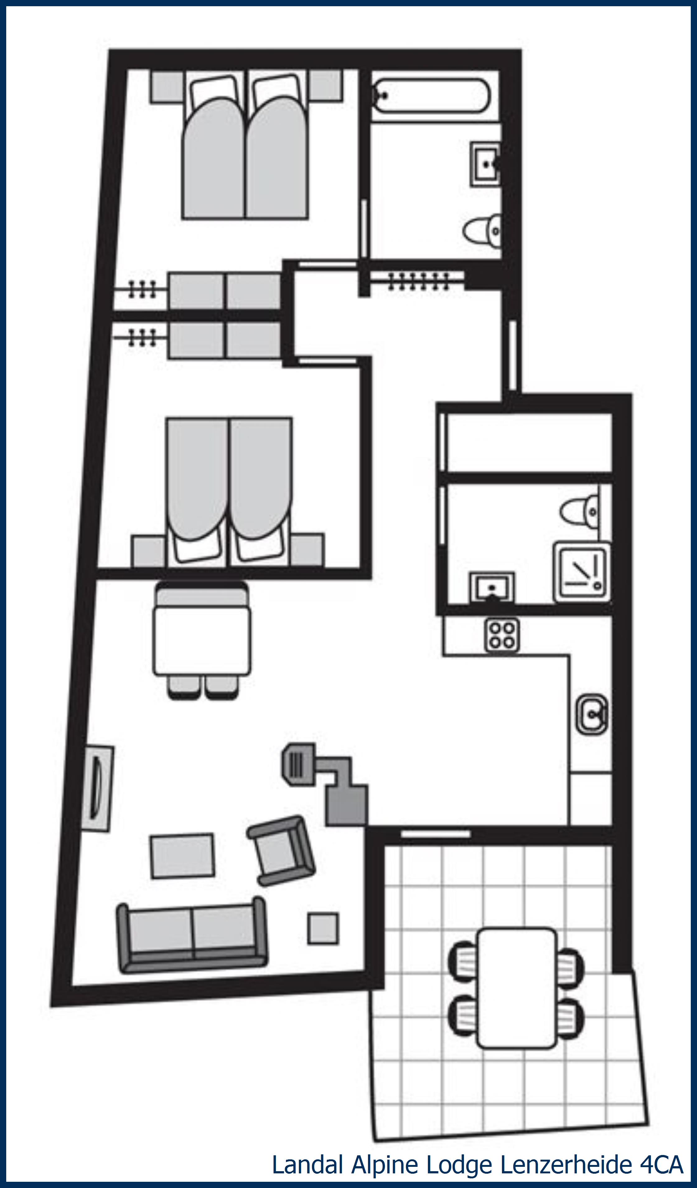 Appartement 4CA à Alpine Lodge Lenzerheide