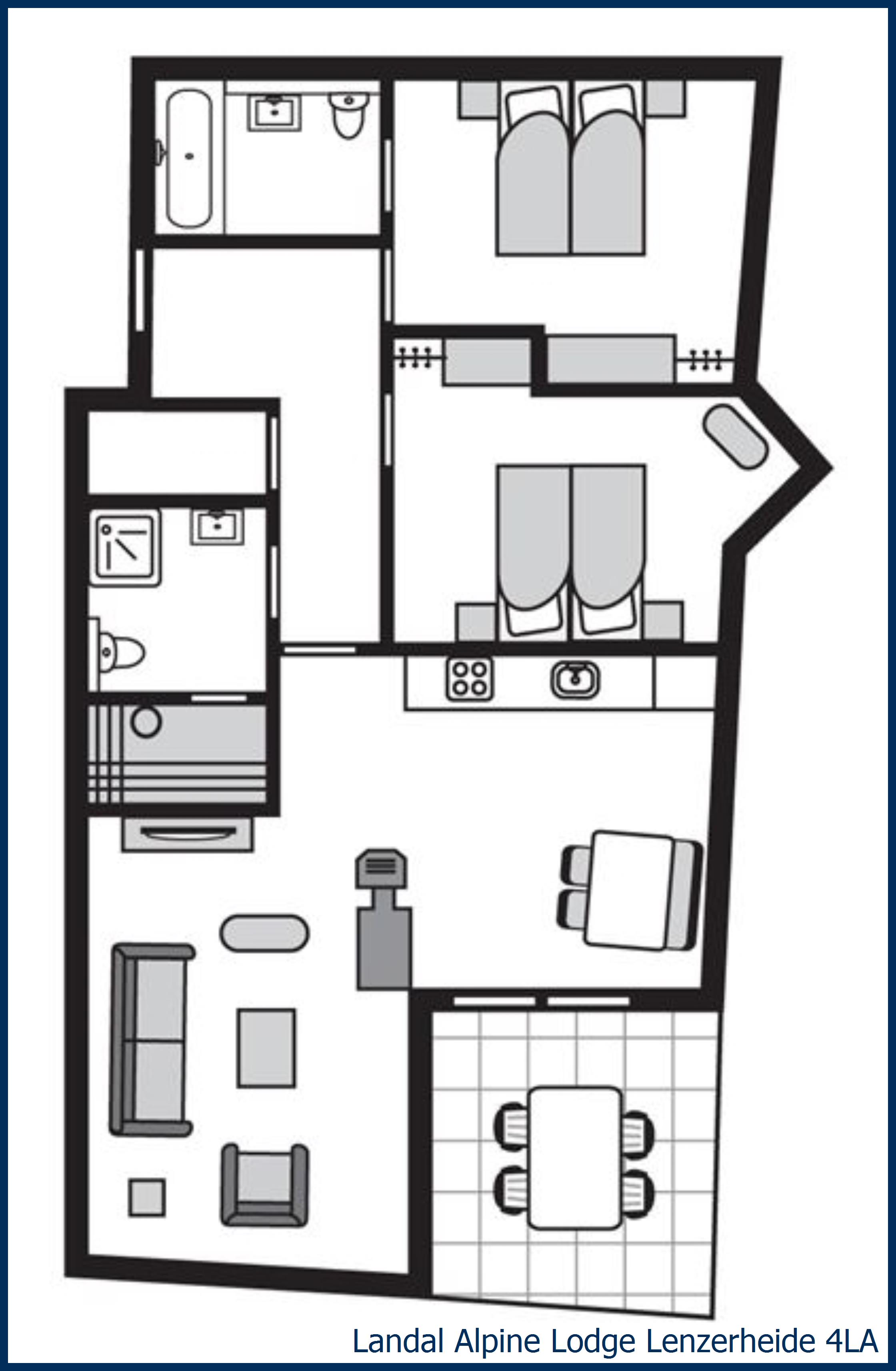 Appartement 4LA à Alpine Lodge Lenzerheide