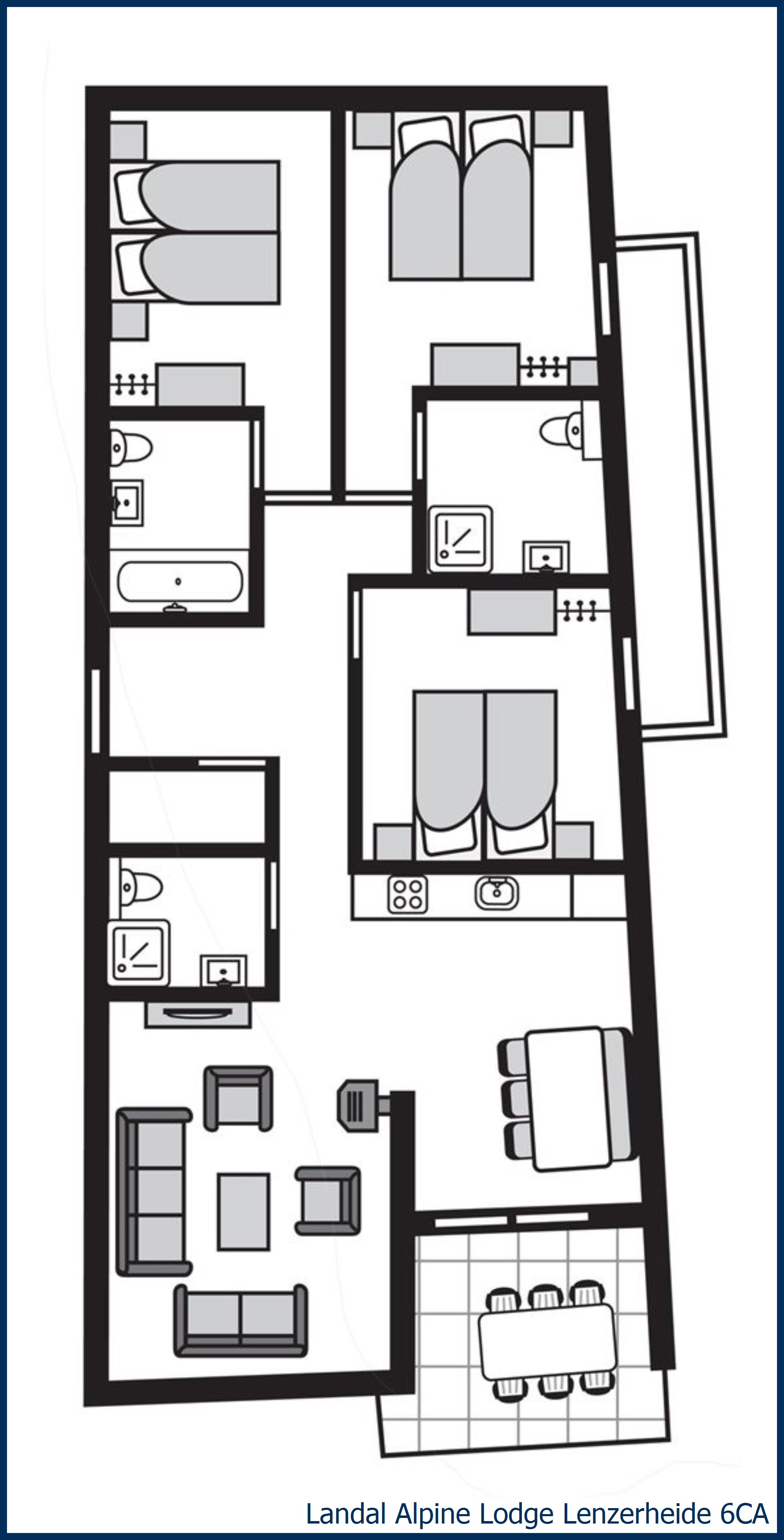 Appartement 6CA à Alpine Lodge Lenzerheide