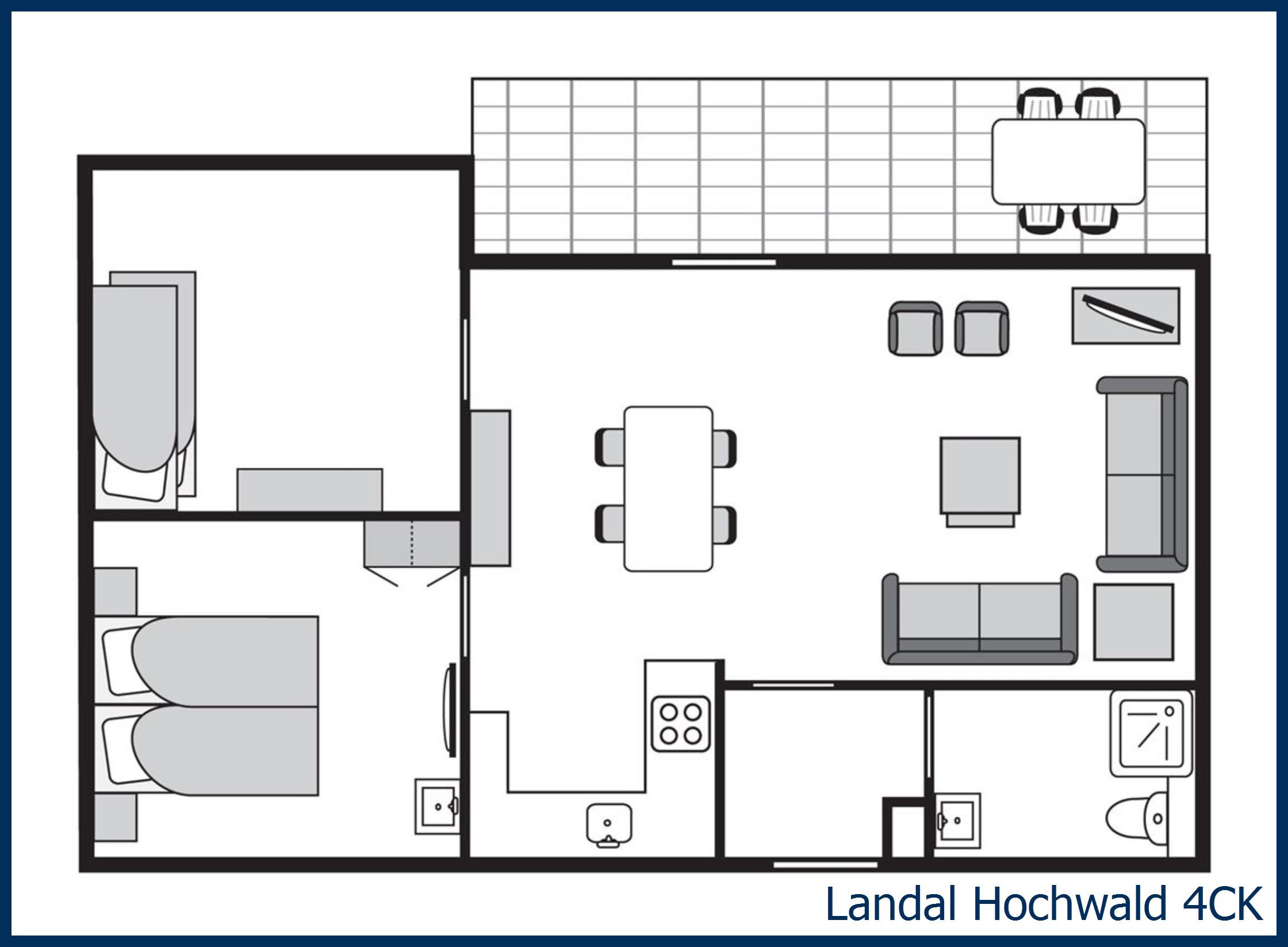 Bungalow enfant 4CK à Hochwald