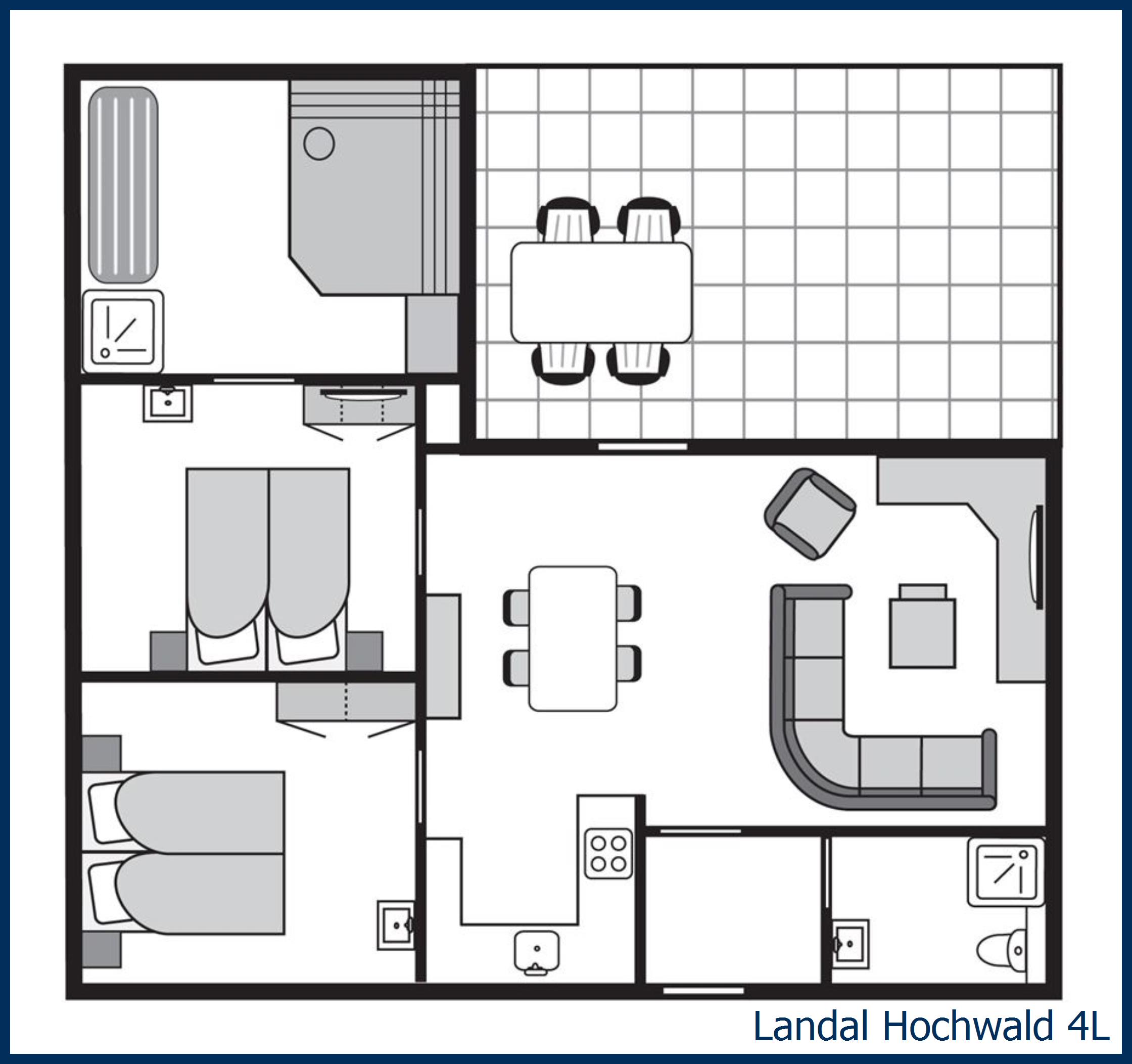 Bungalow 4L à Hochwald