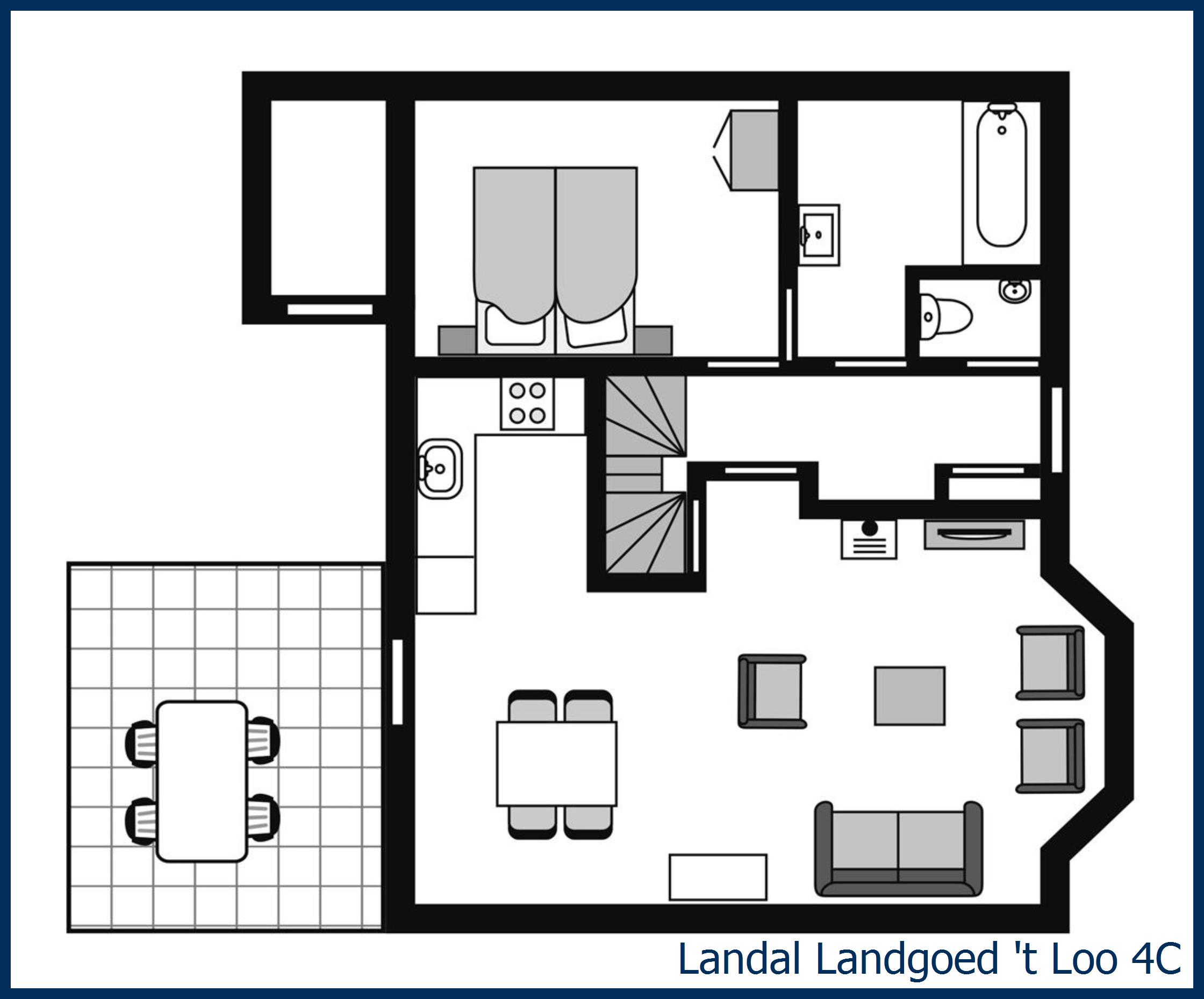 Bungalow 4C à 't Loo