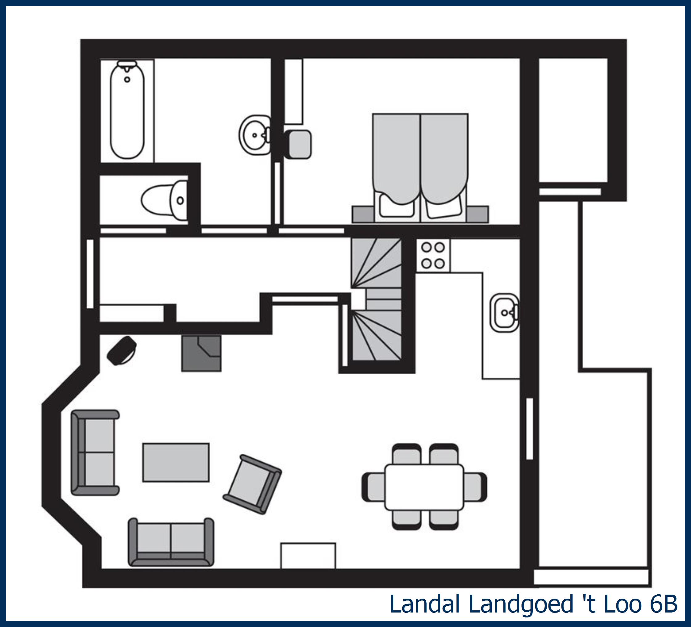 Bungalow 6B à 't Loo
