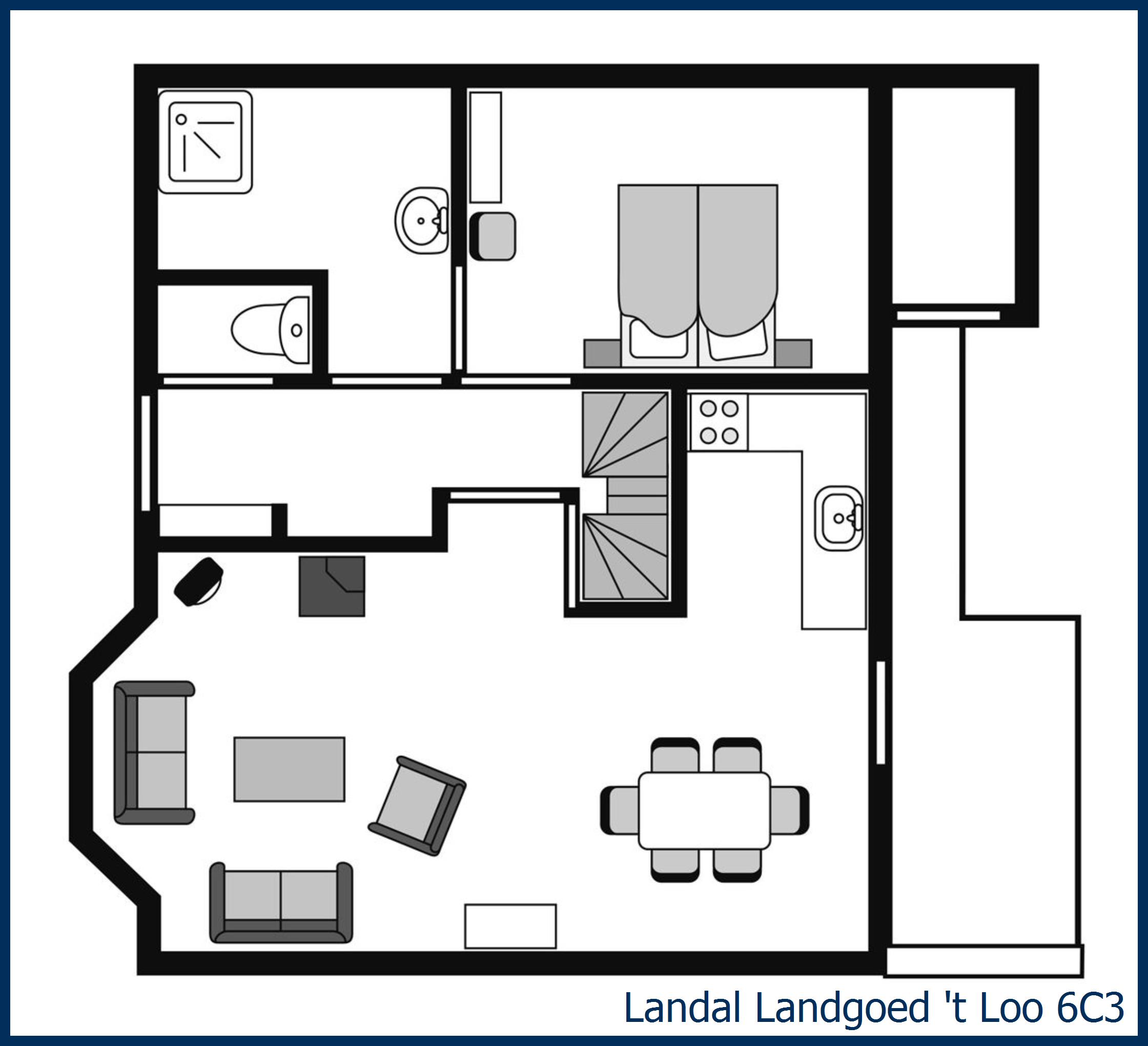 Bungalow 6C3 à 't Loo