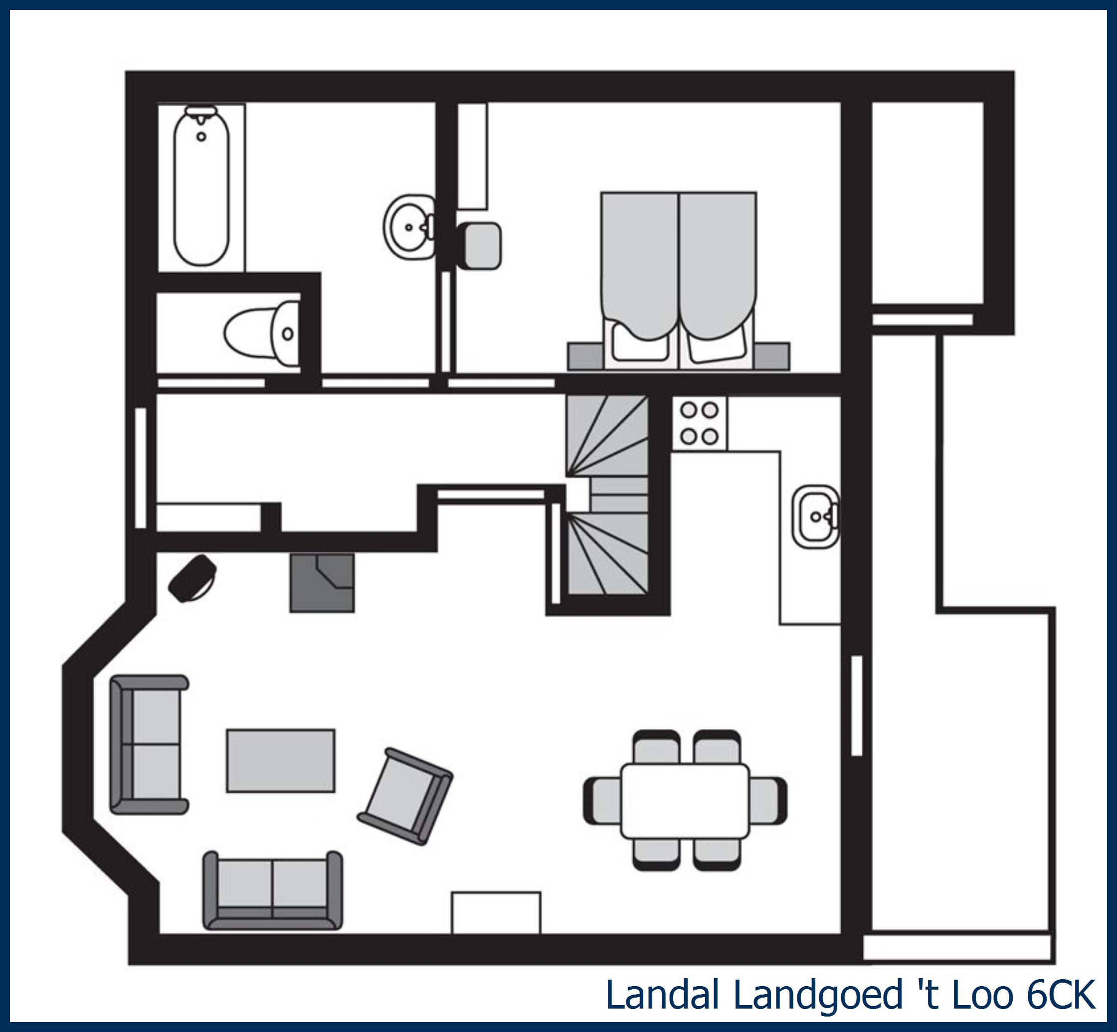 Bungalow enfant 6CK à 't Loo