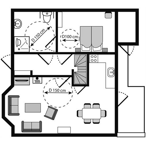 Bungalow 6CT à 't Loo