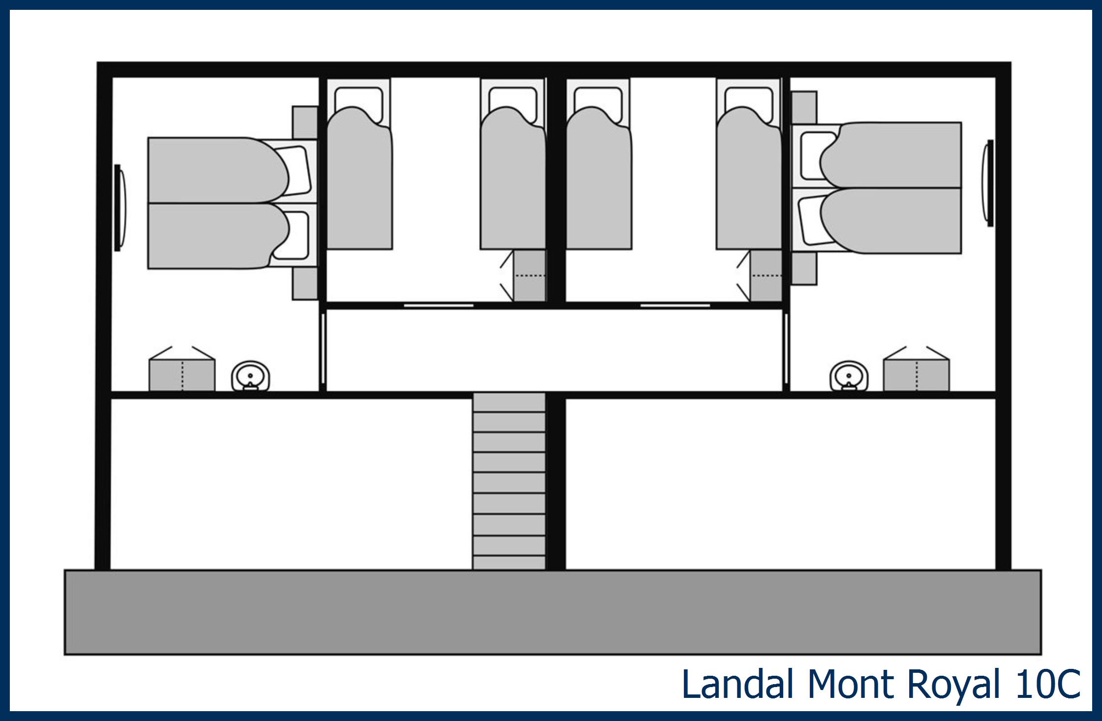 Bungalow 10C à Mont Royal