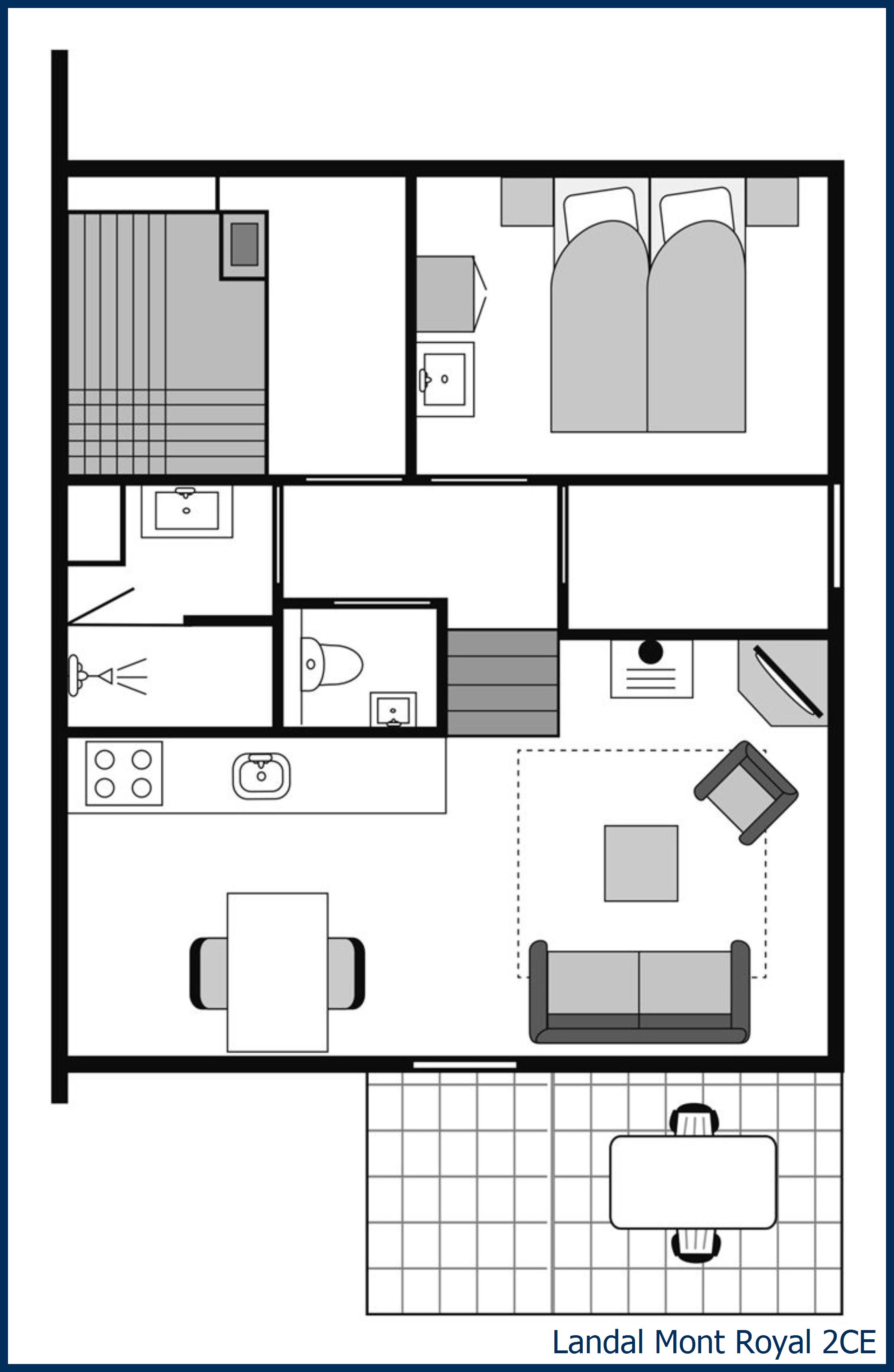 Bungalow 2CE à Mont Royal