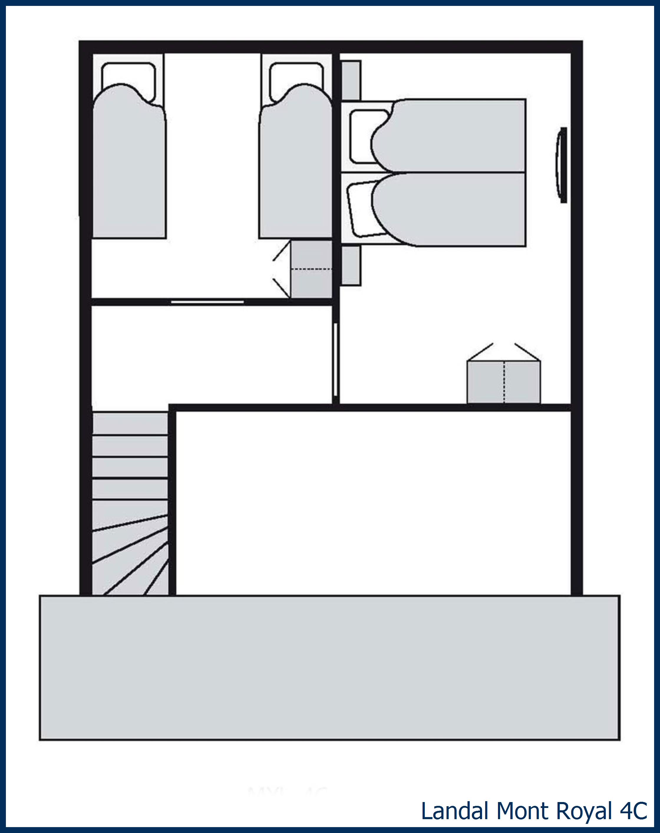 Bungalow 4C à Mont Royal